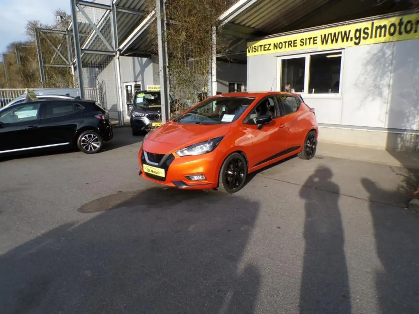 Nissan Micra 1.0 92cv orange 10/21 90421km Airco GPS Cruise Orange - 1