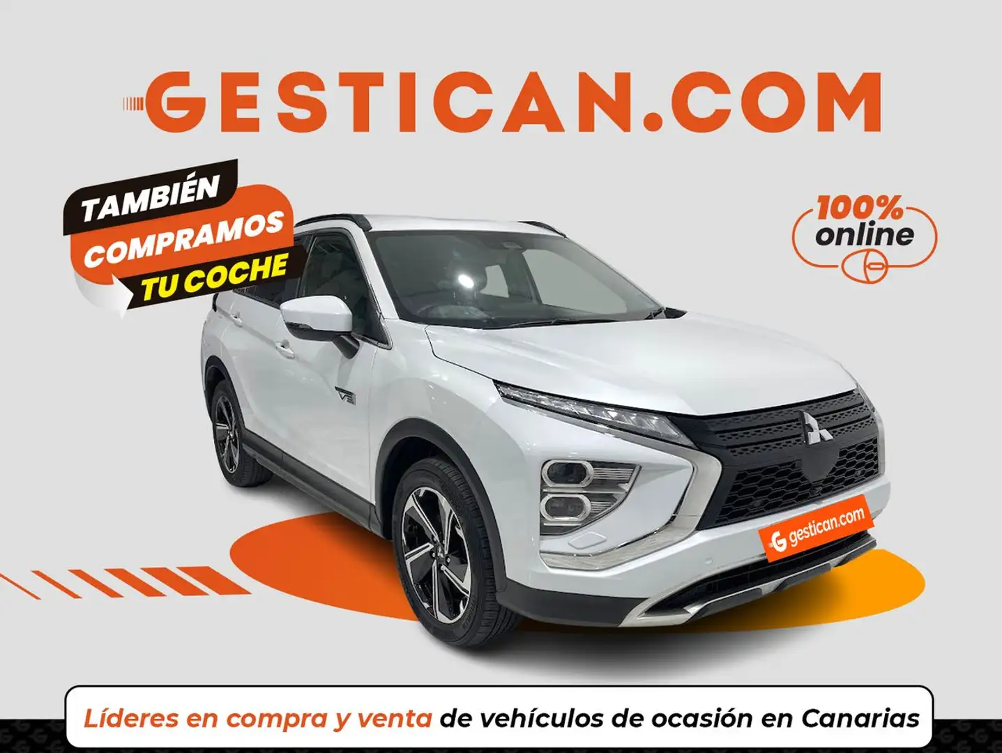 Mitsubishi Eclipse Cross 2.4 PHEV Kaiteki Auto 4WD Blanc - 1