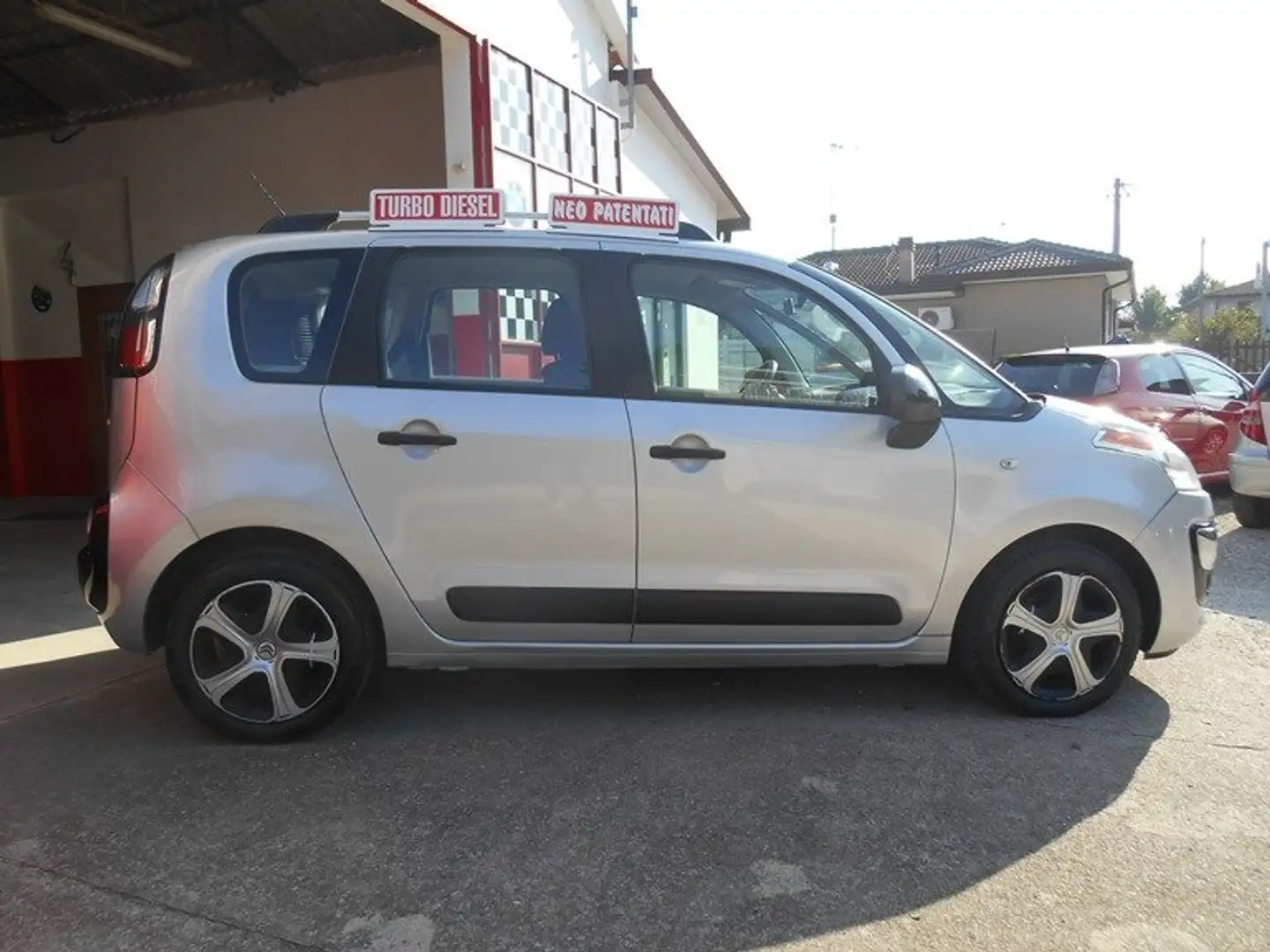 Citroen C3 Picasso 1.6 hdi 100cv con soli KM 76000 Zilver - 2