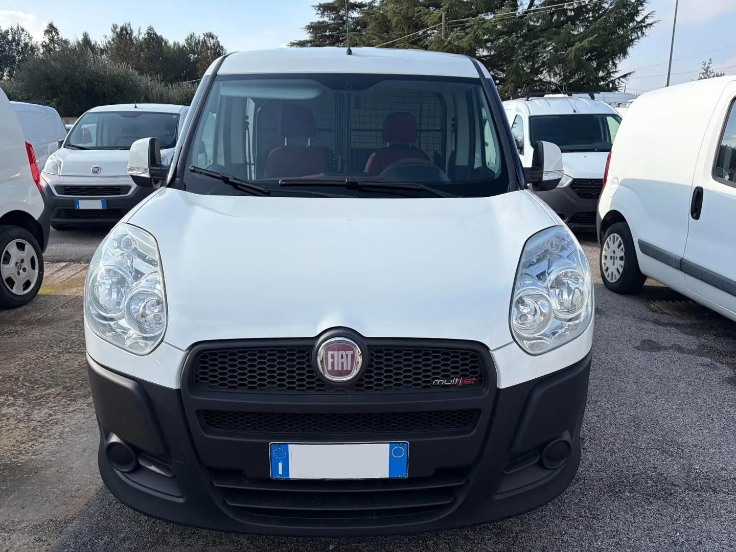 Fiat Doblo Doblò 1.6 MJT 105CV PL-TN Cargo Maxi Lamierato Blanc - 2