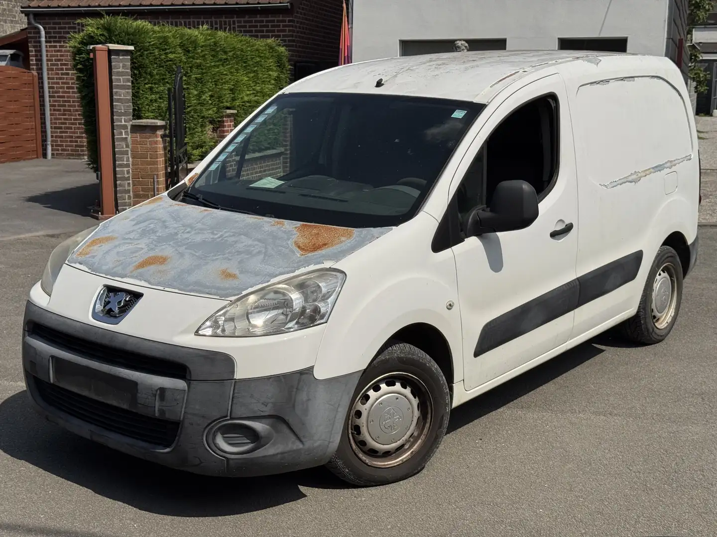 Peugeot Partner 1.6 Hdi Wit - 2