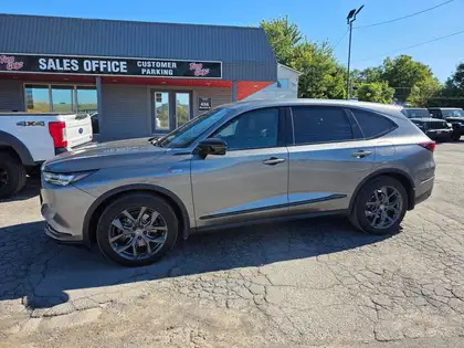 Gray 2023 Acura MDX SUV / Crossover All-Wheel Drive Automatic
