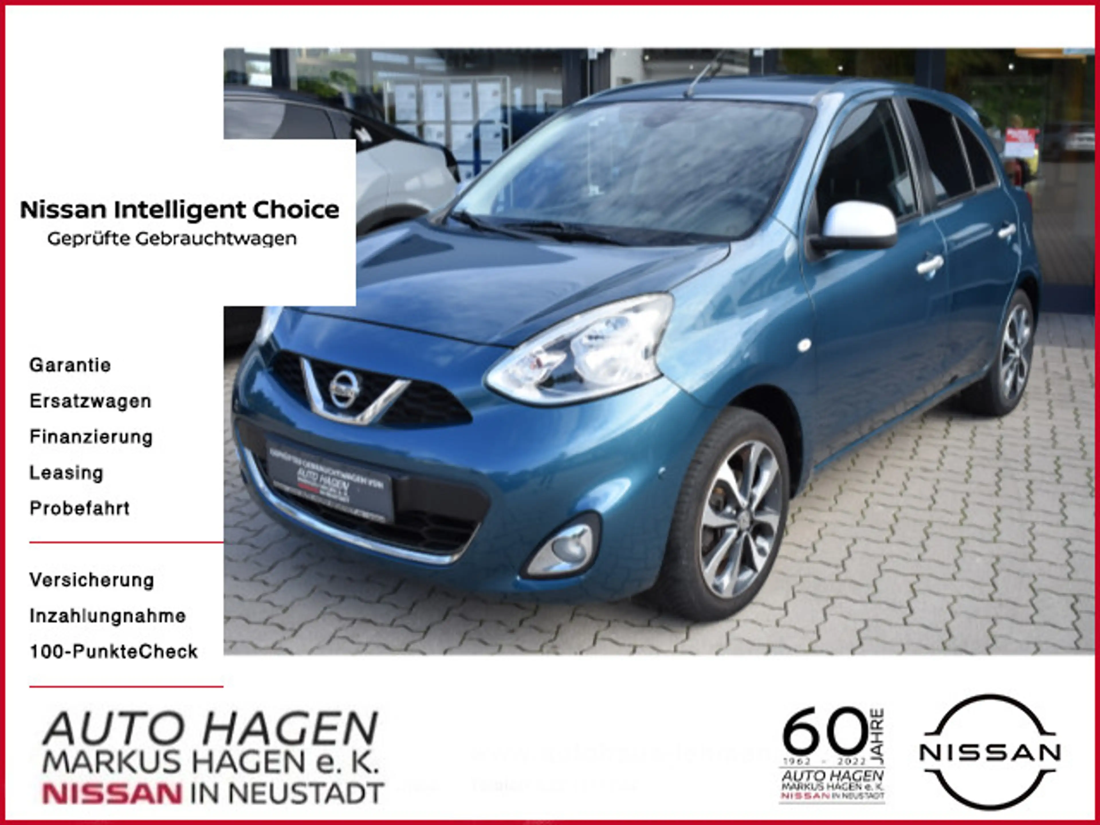 Nissan Micra 1.2 N-Tec GJR auf 15" Alu Einparkhilfe Sit