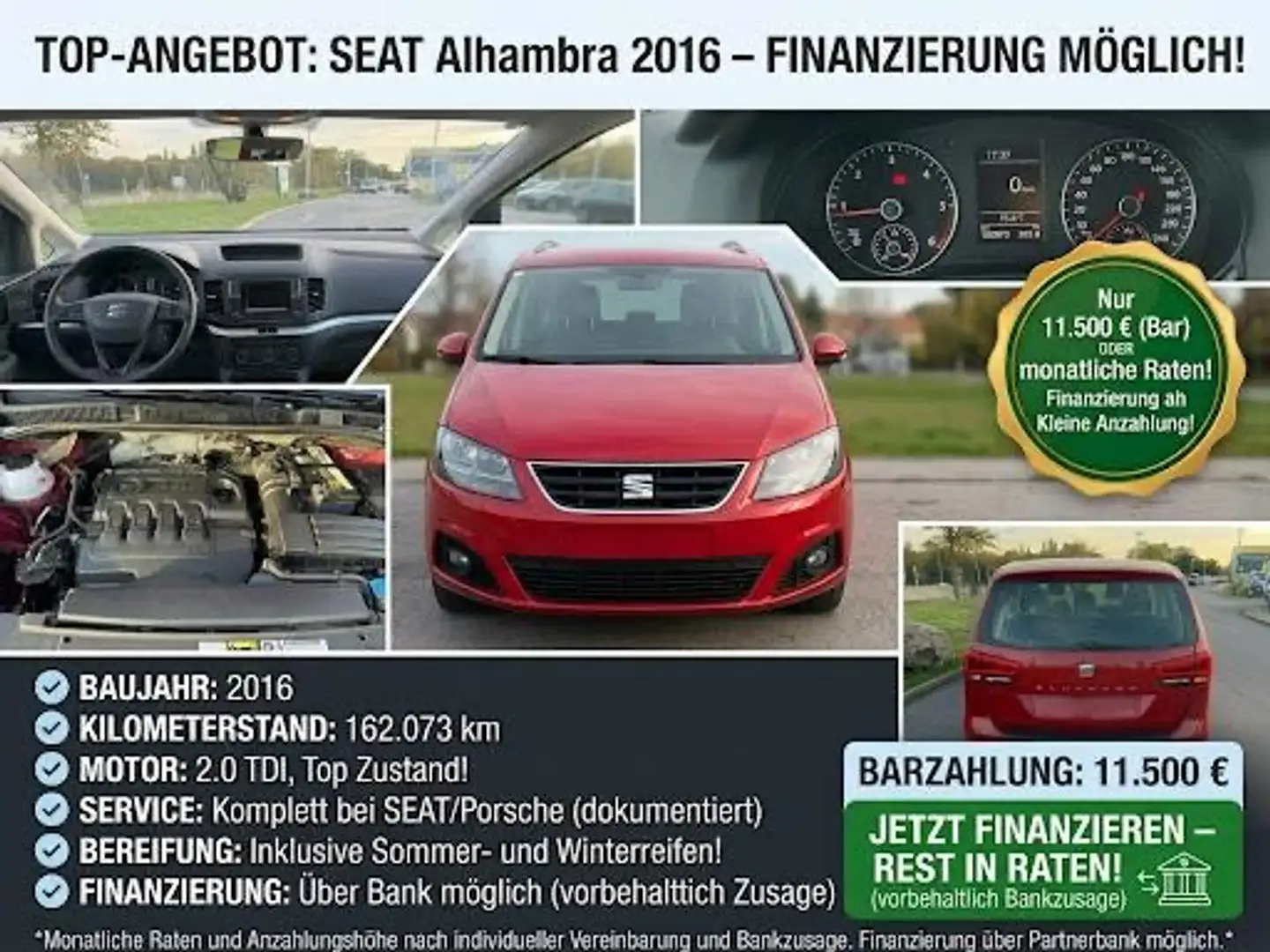 SEAT Alhambra Style 2,0 TDI - 1
