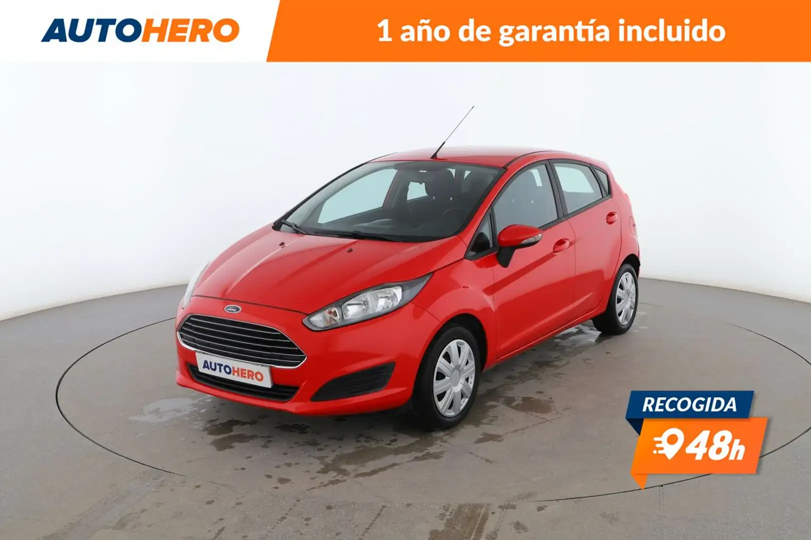 Ford Fiesta 1.0 EcoBoost Trend Rojo - 1
