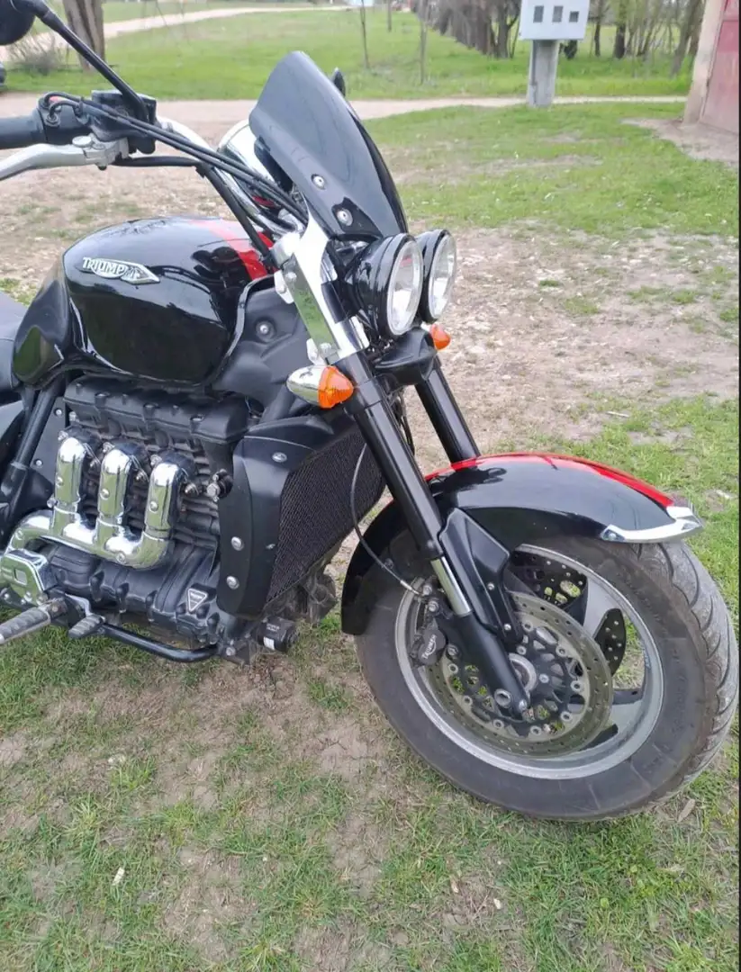 Triumph Rocket III Roadster Noir - 2