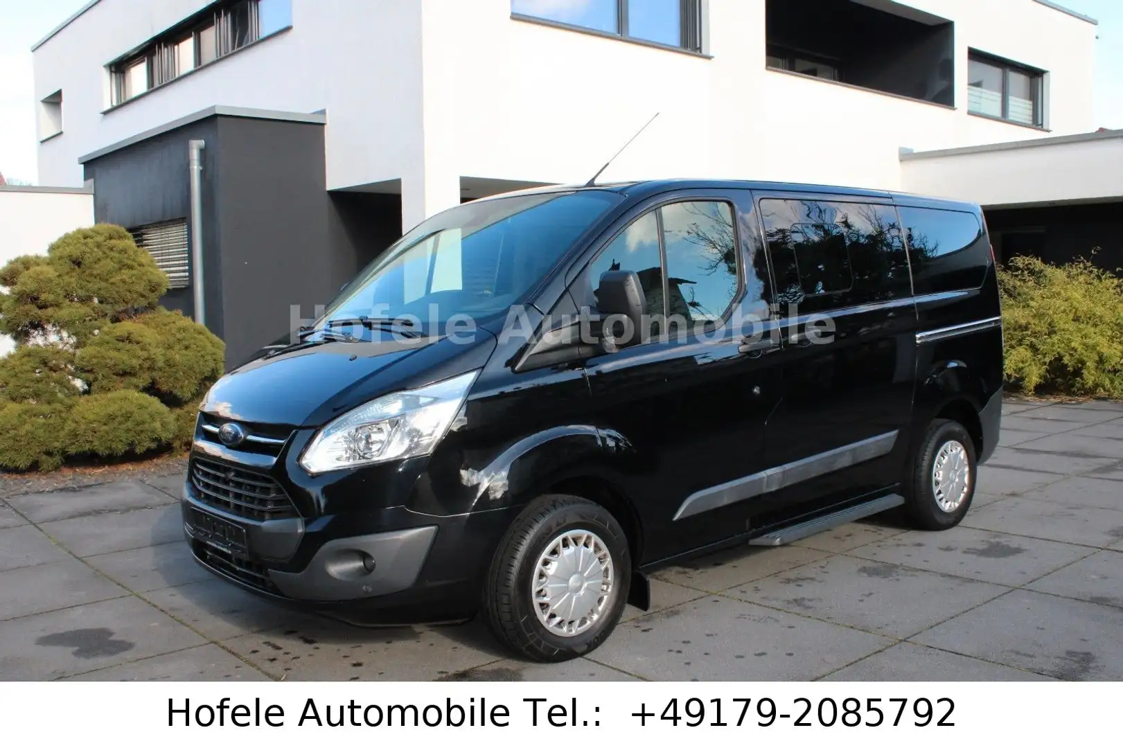 Ford Tourneo Custom *9-SITZER/TEMPO/NAV/KLIMA/AHK* Schwarz - 1