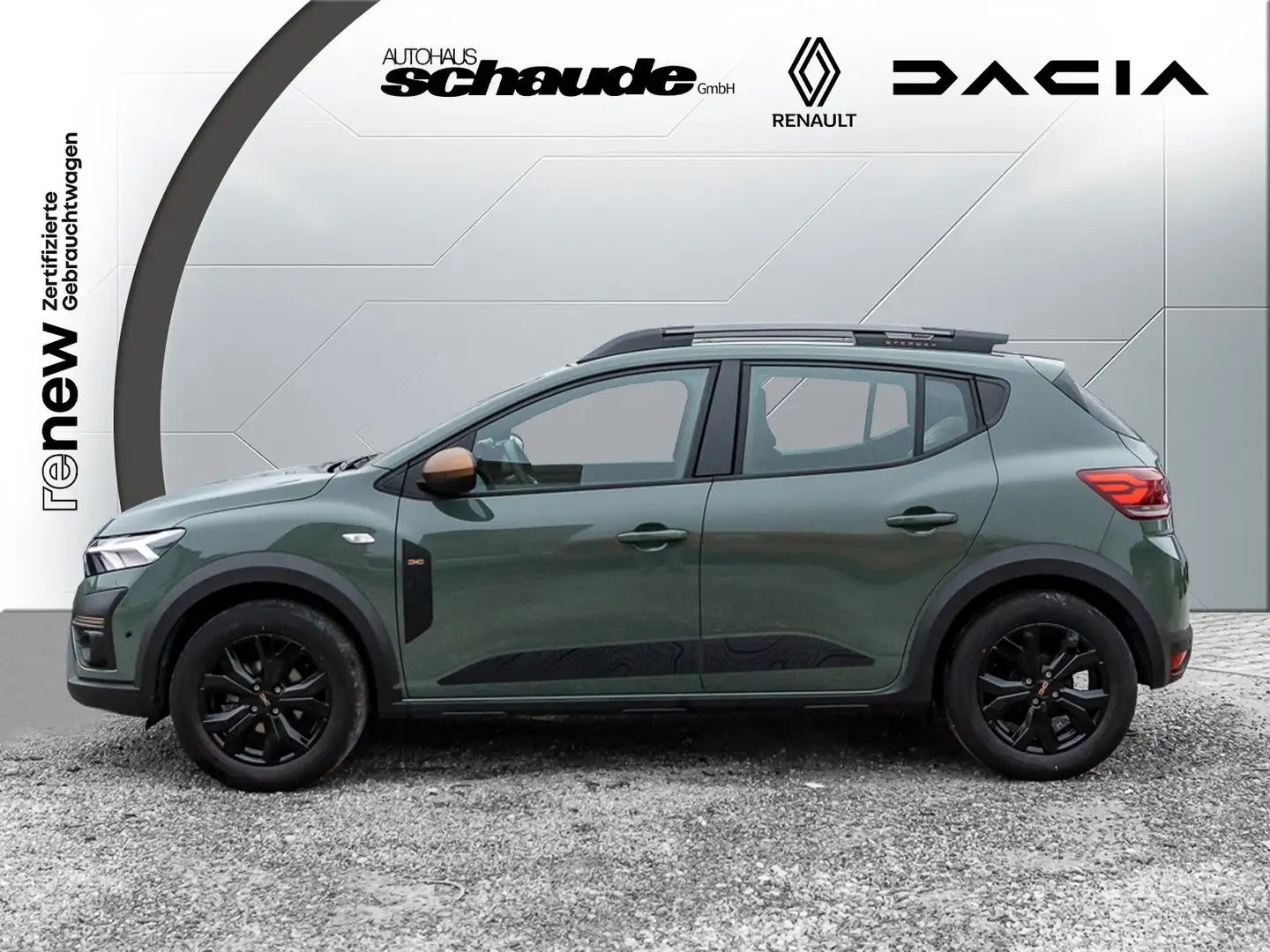 Dacia Sandero III Stepway Extreme TCE 100 LPG GPF Navi Grün - 2