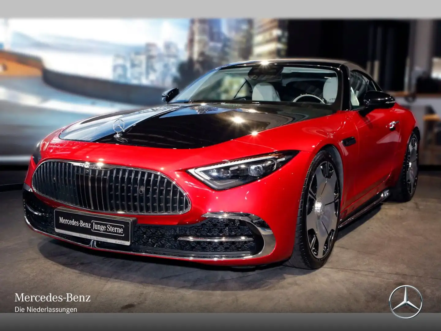 Mercedes-Benz SL 680 Burmester 3D 360° Distr+ Navi Premium HUD Rojo - 2