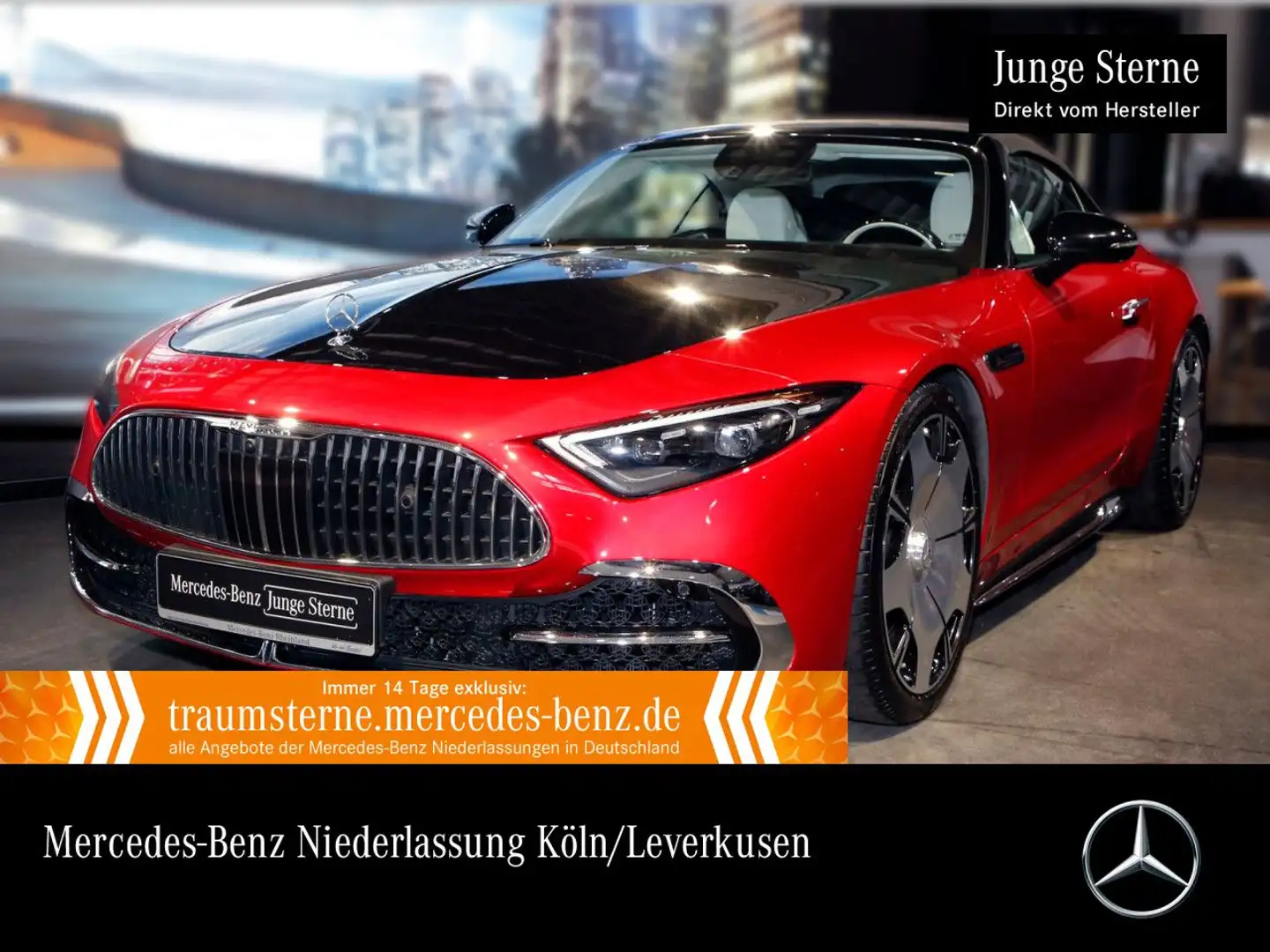 Mercedes-Benz SL 680 Burmester 3D 360° Distr+ Navi Premium HUD Rojo - 1