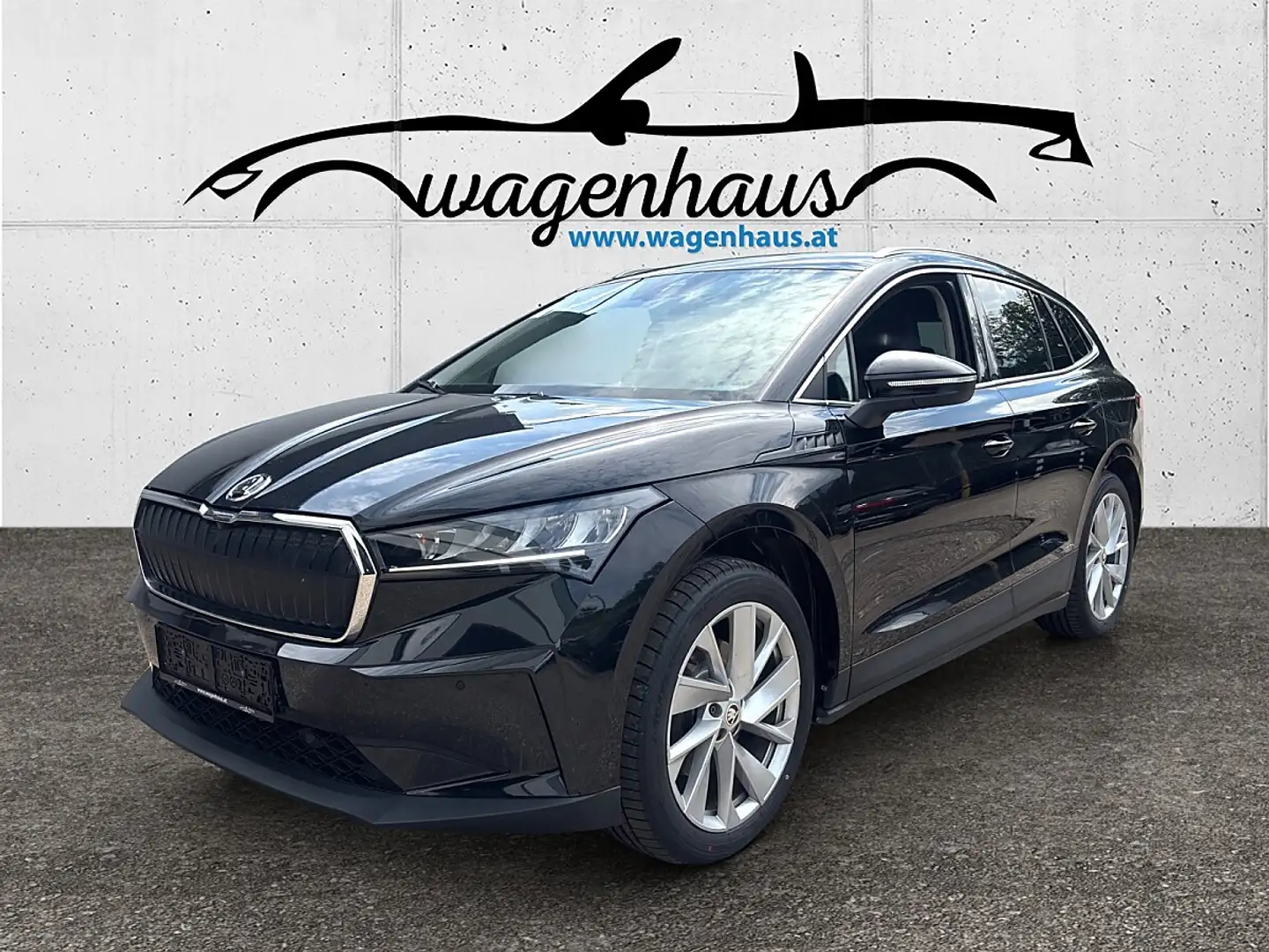 Skoda Enyaq iV 60 Loft, ACC, AHV, Stauassistent, Kamera, Schwarz - 1