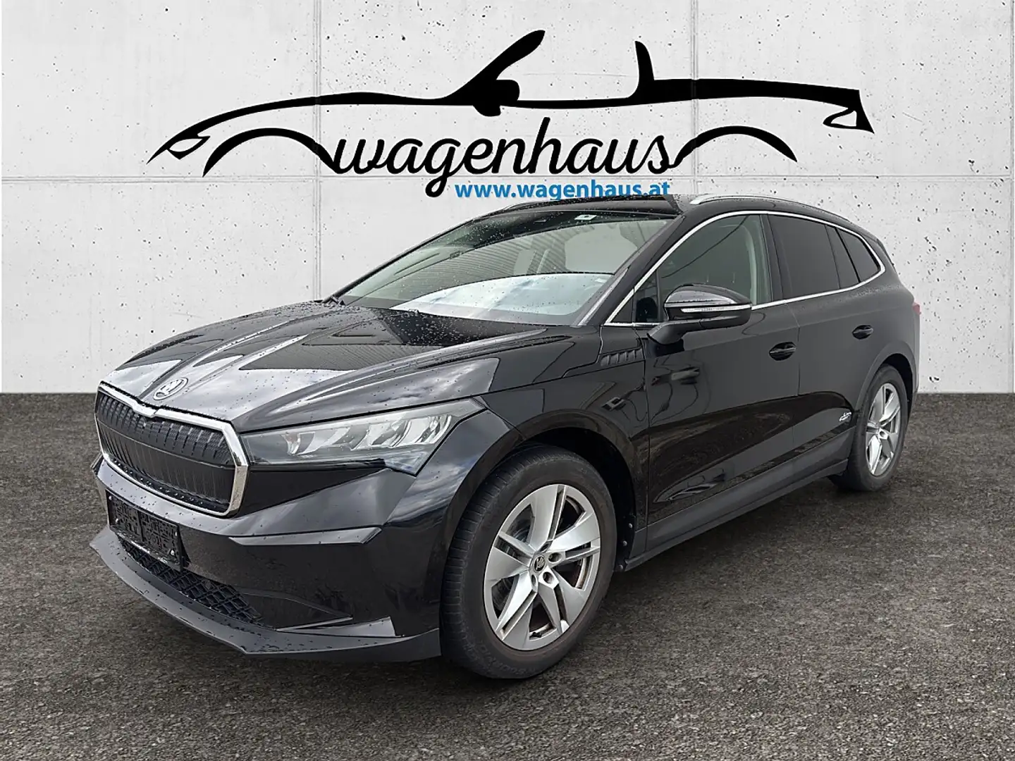 Skoda Enyaq iV 60 Loft, ACC, AHV, Stauassistent, Kamera, Schwarz - 1
