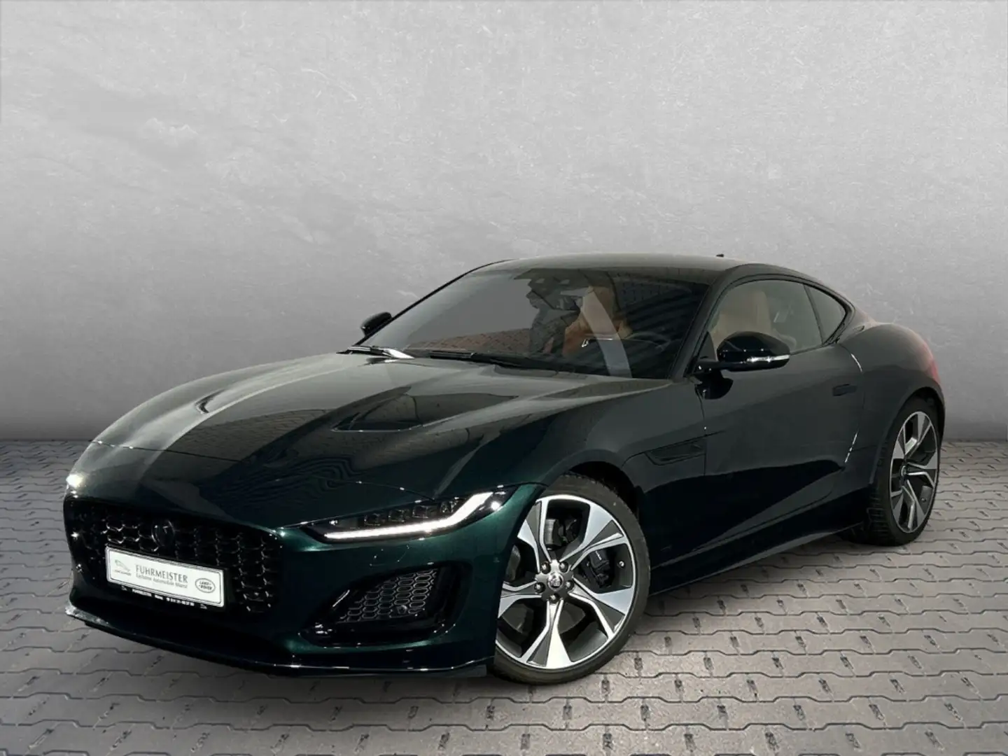 Jaguar F-Type Coupe P450 75 RWD Black-Pack Panorama Toter-Winkel Verde - 1