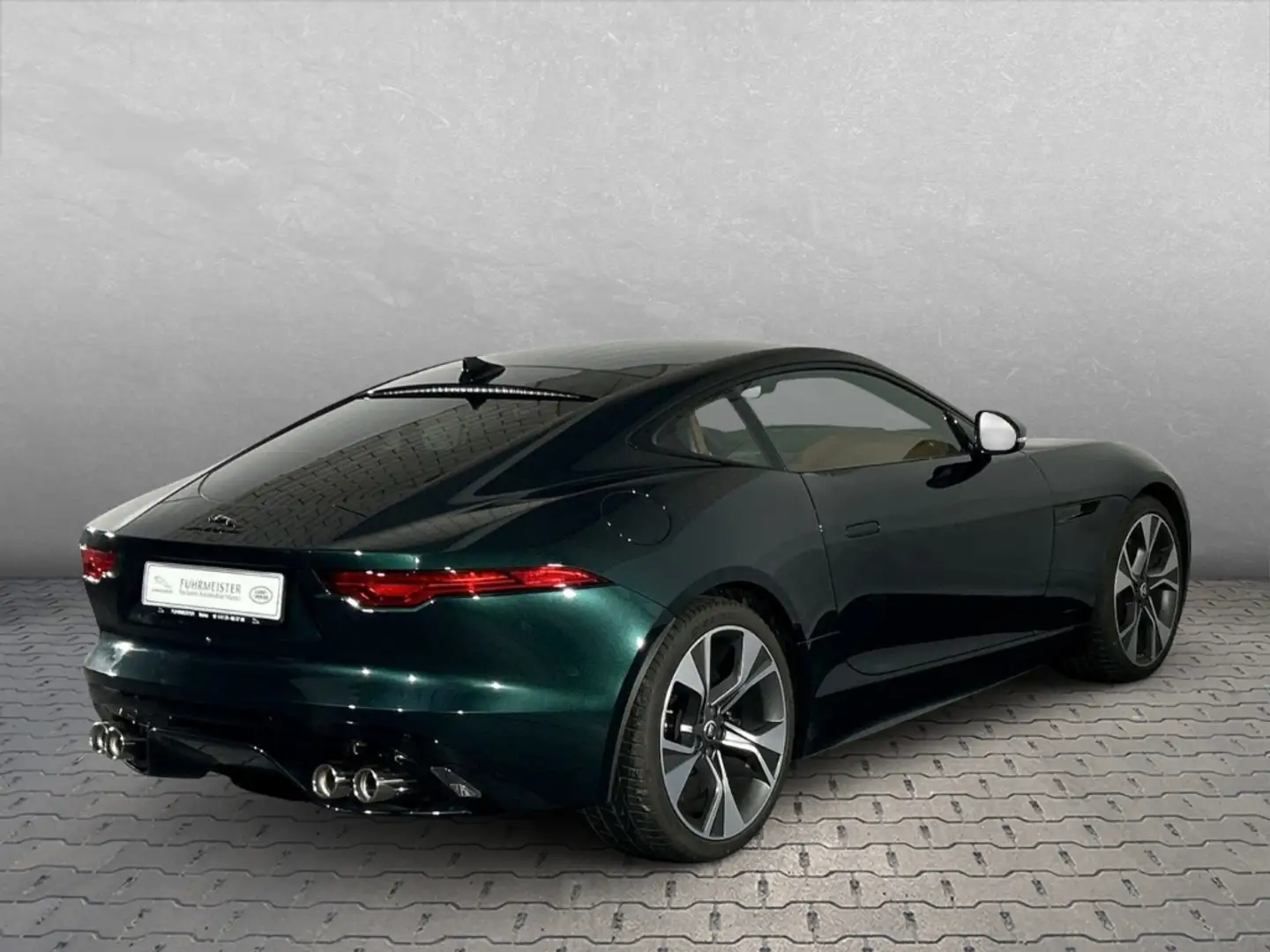 Jaguar F-Type Coupe P450 75 RWD Black-Pack Panorama Toter-Winkel Verde - 2
