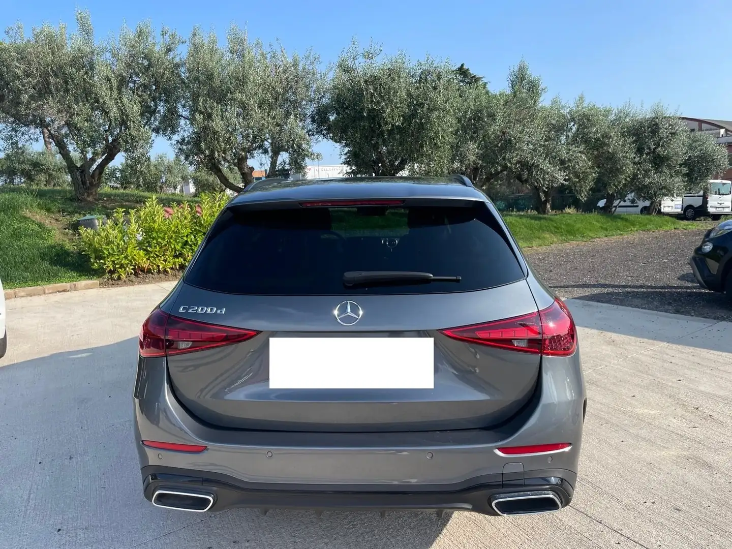 Mercedes-Benz C 200 C 200 d Mild hybrid S.W. Premium Plus Grigio - 2