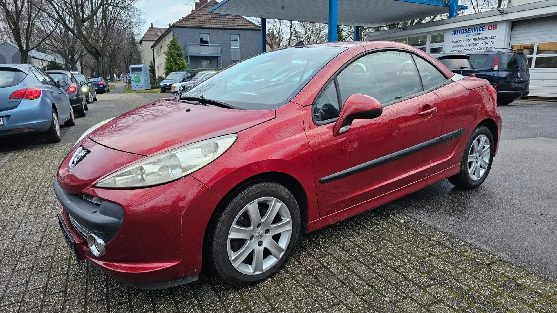 Peugeot 207 CC Cabrio-Coupe Sport,Klimaautom,PDC Rot - 2