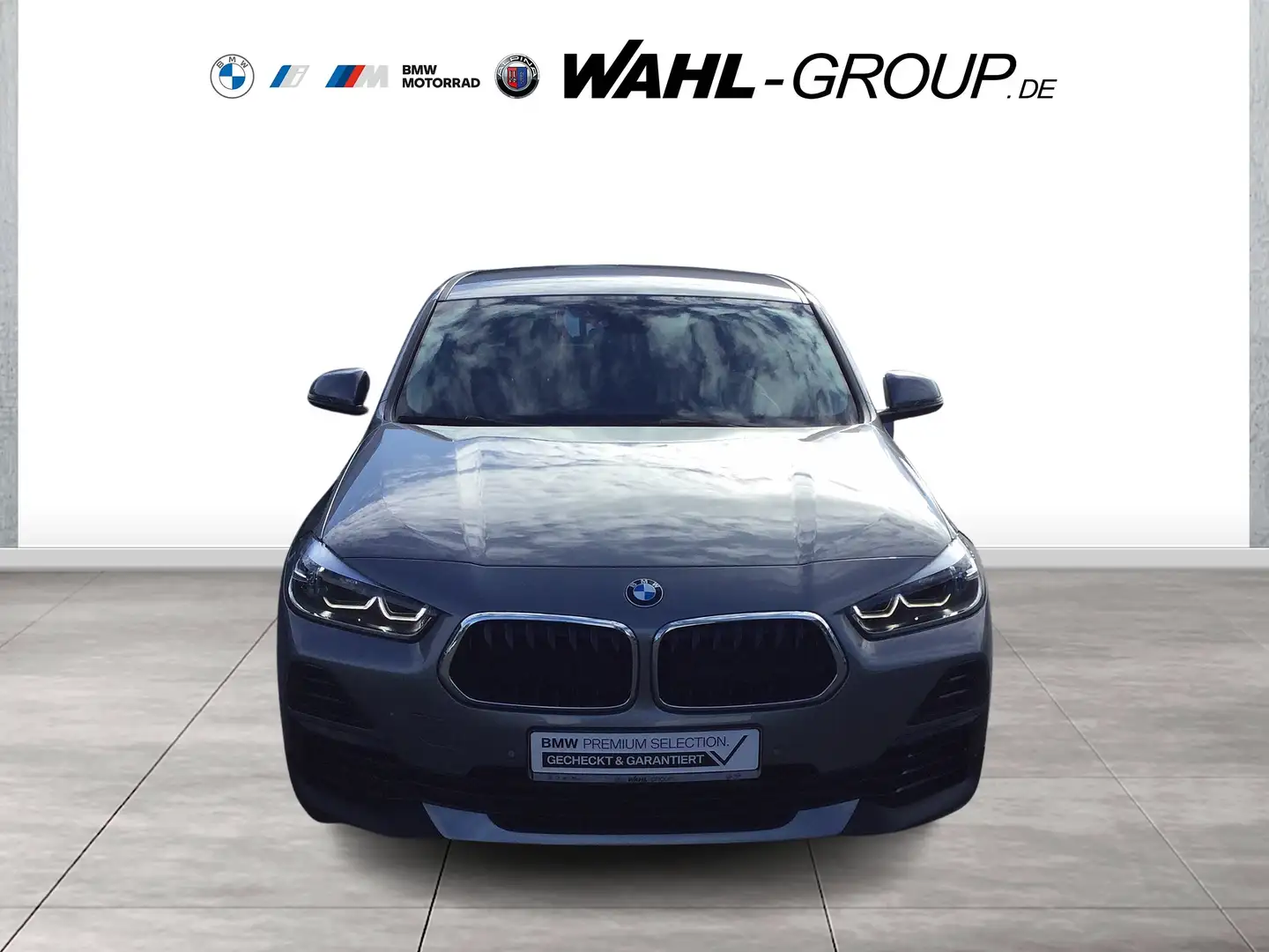 BMW X2 sDrive18d AUT NAVI LED SPORTSITZE PARKASSIST GRA S Grau - 2
