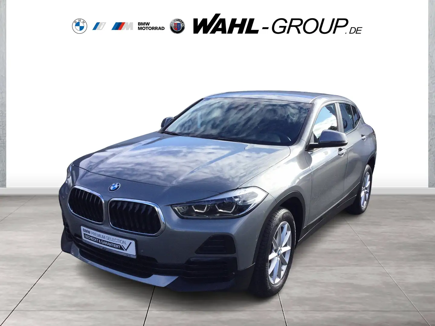 BMW X2 sDrive18d AUT NAVI LED SPORTSITZE PARKASSIST GRA S Grau - 1