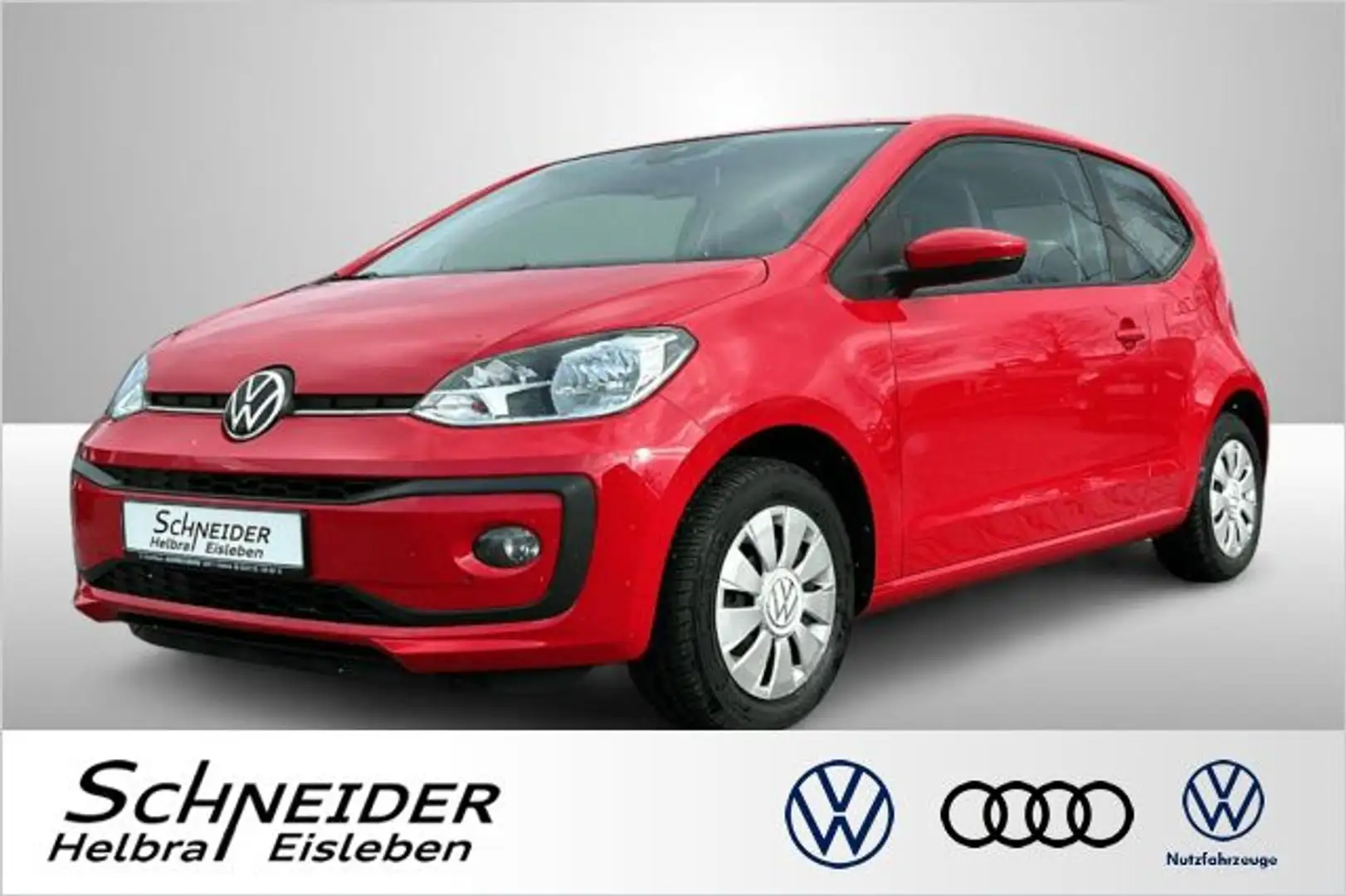 Volkswagen up! 1.0 SHZ+CAM+TEMPOMAT+KLIMA Bluetooth Rot - 1