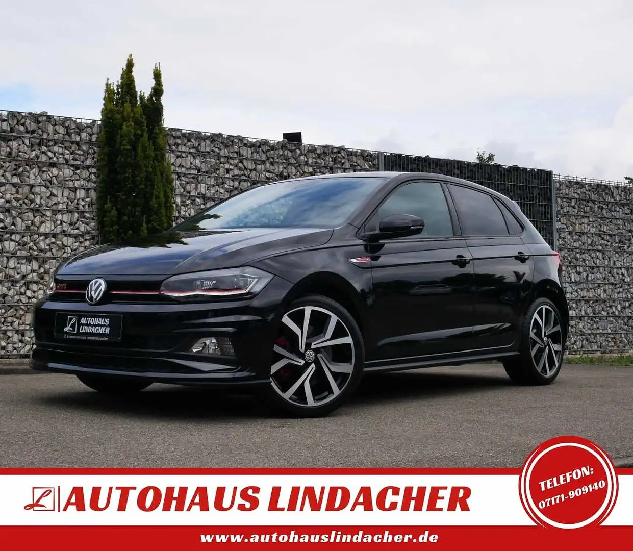 Volkswagen Polo VI 2.0 TSI DSG GTI Teilleder I Kamera I LED Noir - 1