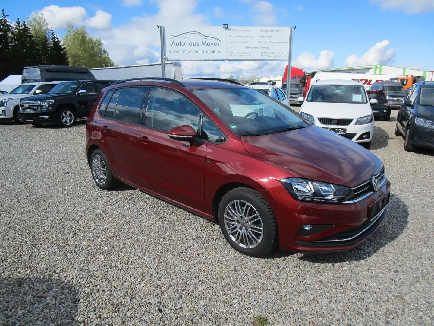 Volkswagen Golf Sportsvan VII Join*Kamera*AHK*Navi*ACC*BT* Rood - 1