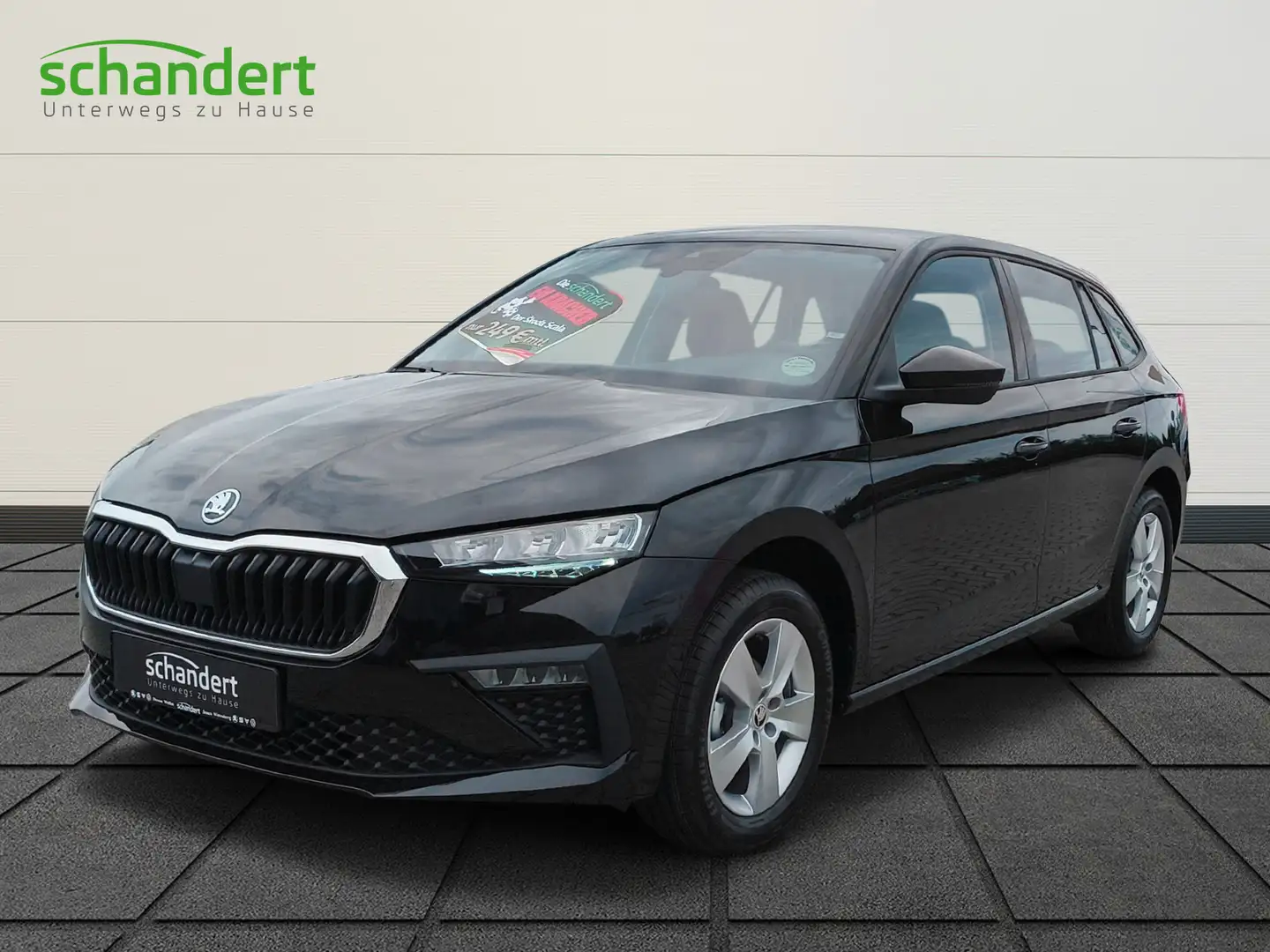Skoda Scala 1.0 TSI Essence LED Klima Tempomat PDC DAB Schwarz - 1