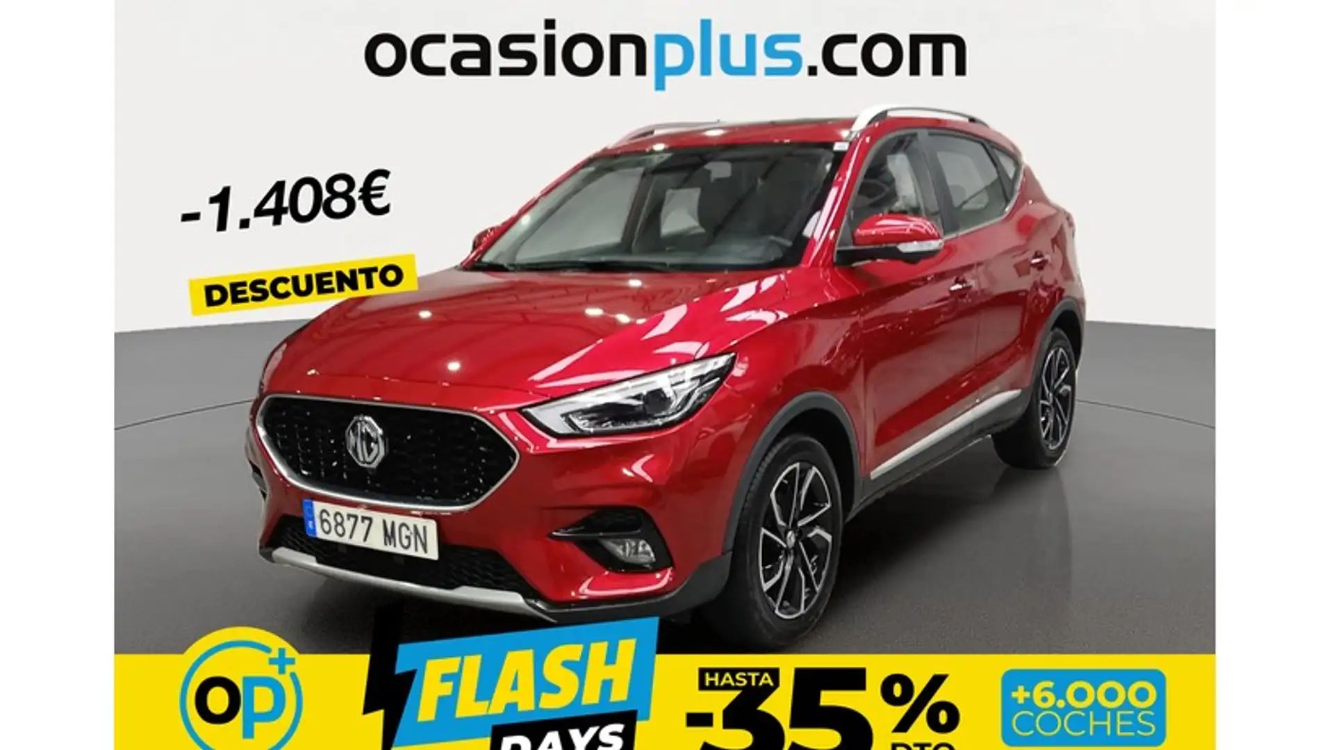 MG ZS 1.0 T-GDI Luxury 82kW Blanc - 1