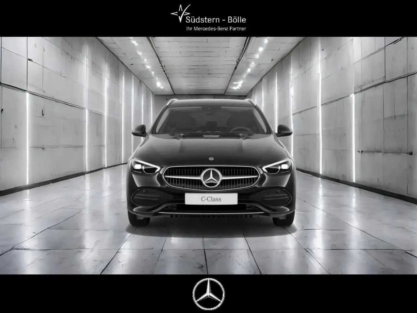 Mercedes-Benz C 180 T +AVANTGARDE+SHZ+NAVI+AMBIENTE+AHK+KAMERA Noir - 2