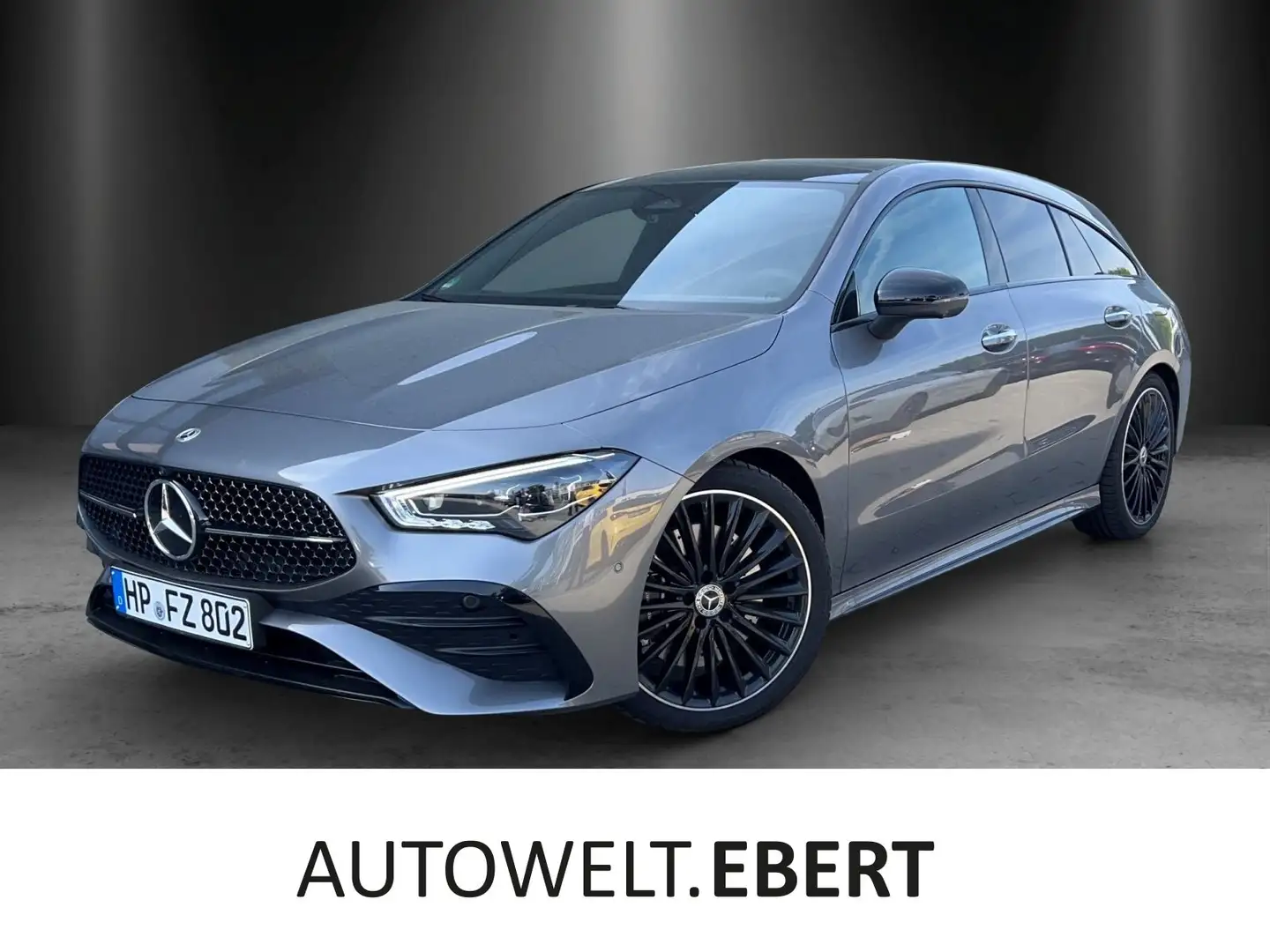 Mercedes-Benz CLA 250 4M Shooting Brake AMG KeyGo AHK Pano Šedá - 1