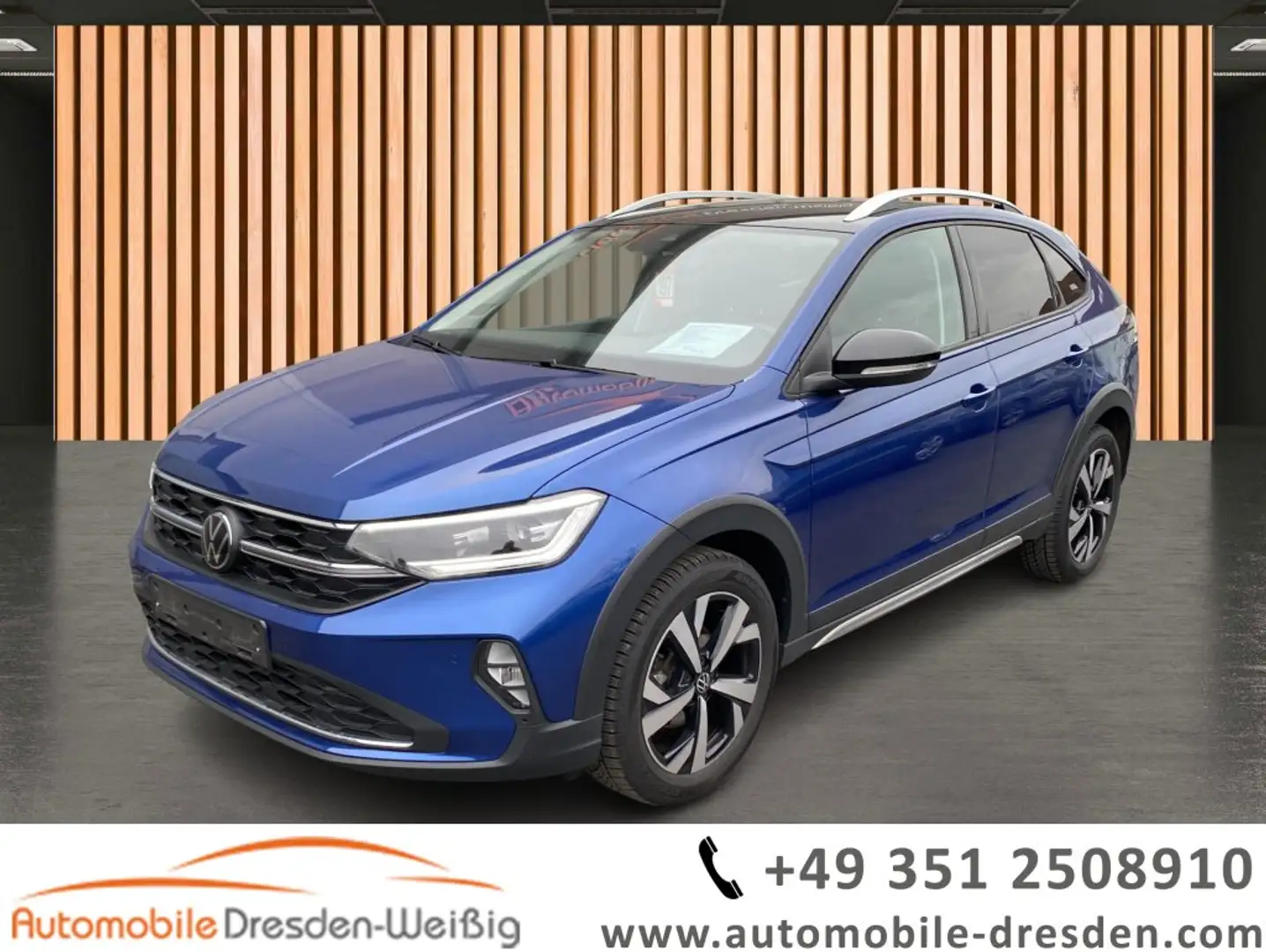 Volkswagen Taigo 1.0 TSI DSG Style*Navi*ACC*Matrix*DAB* Blau - 1
