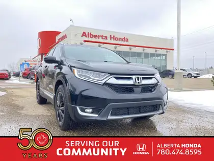 Black 2018 Honda CR-V Touring AWD SUV / Crossover All-Wheel Drive Continuously Variable Transmission