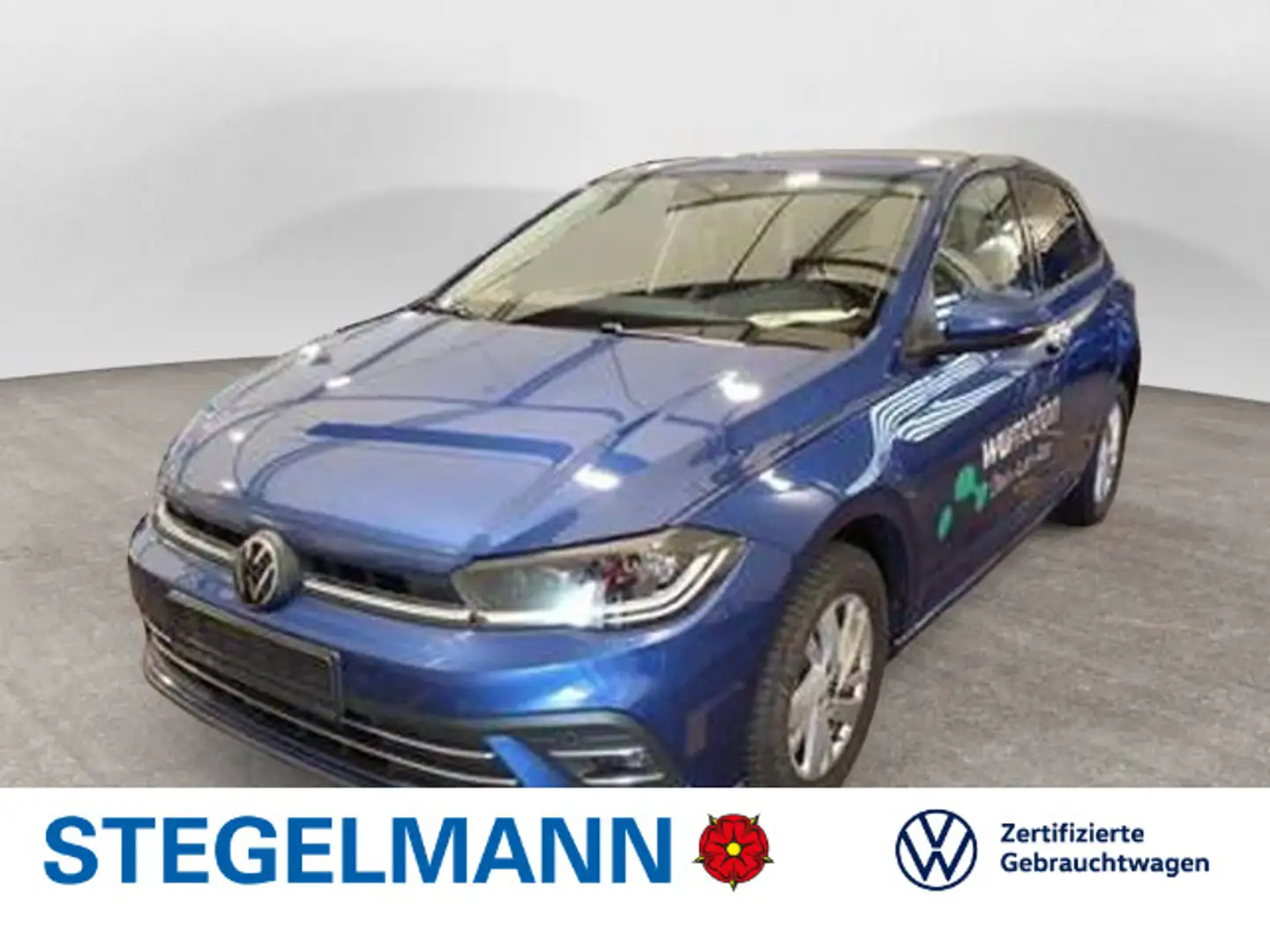 Volkswagen Polo VI 1.0 TSI DSG Style *LED*Navi*Sitzheizung* Blau - 1