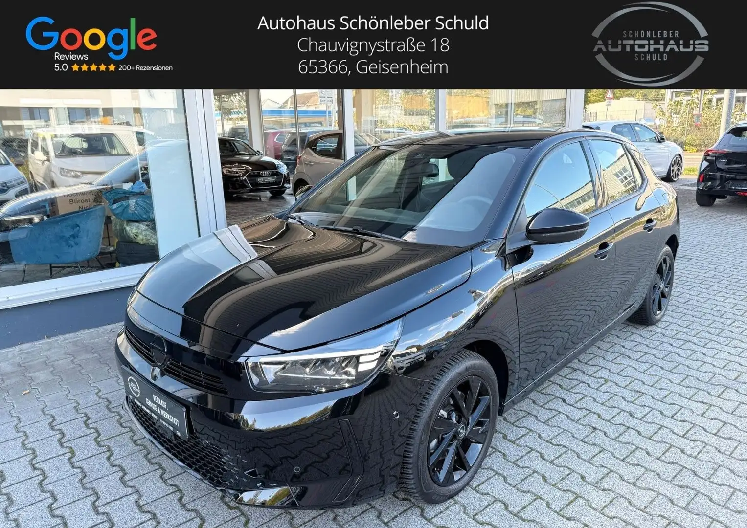 Opel Corsa F GS *1. HAND*LED*KAMERA*CARPLAY*ALLWETTER Schwarz - 1