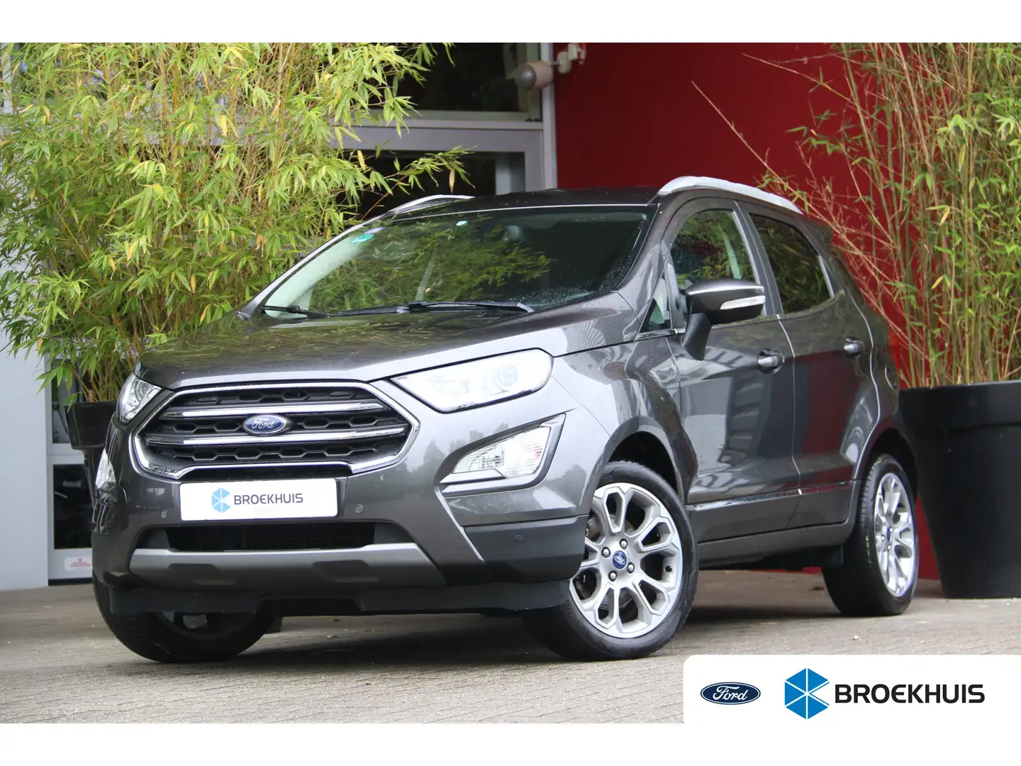 Ford EcoSport 1.0 EcoBoost Titanium Navi | Stoel+stuurverw. | Bl Gris - 1