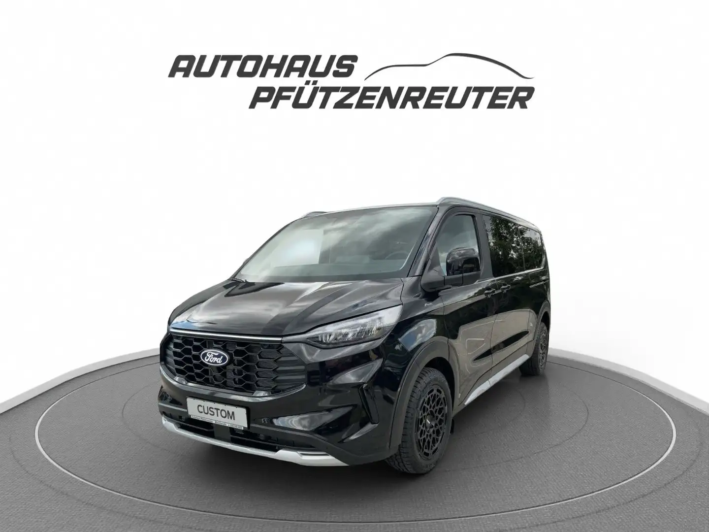 Ford Tourneo Custom Bus 320 L2 Active AWD Pano FGS Zwart - 1