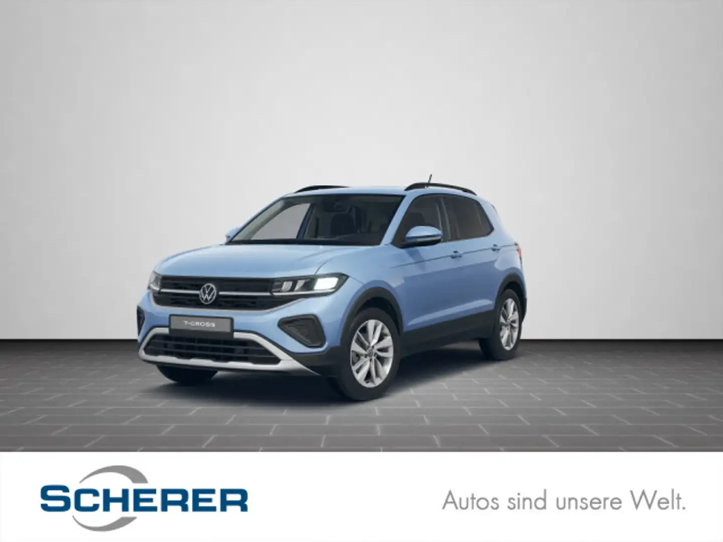 Volkswagen T-Cross 1.0 TSI *Life* DSG SHZ Keyless Open VKZ- Blau - 1