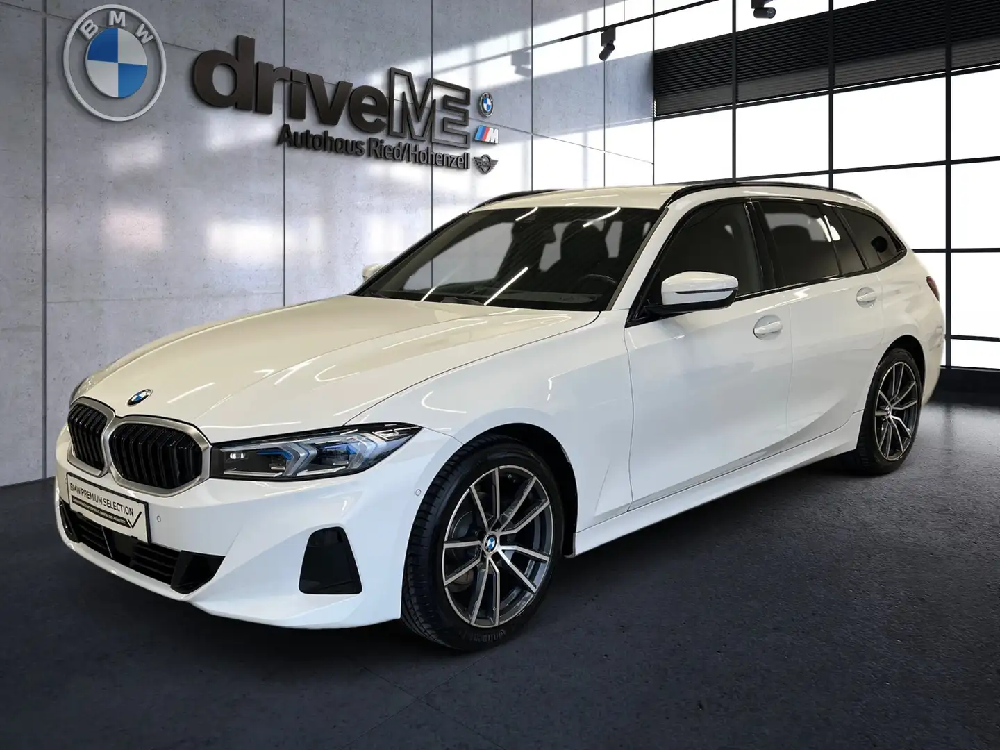 BMW 318 318d Weiß - 2