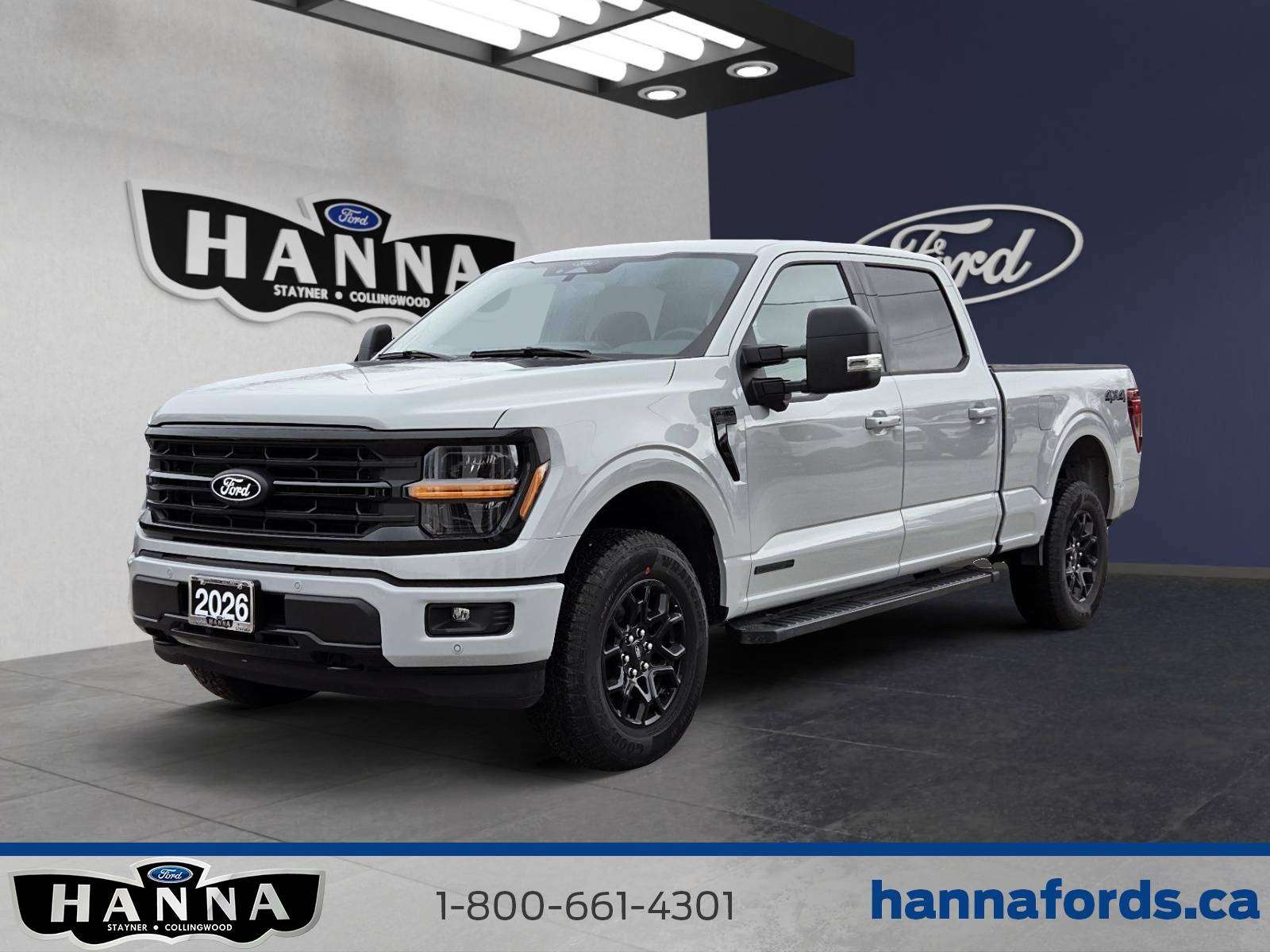 Gray 2026 Ford F-150 Pickup Truck Four-Wheel Drive Automatic