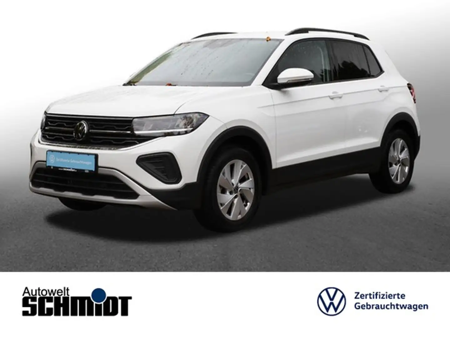 Volkswagen T-Cross 1.0TSi Life AppConnect ACC LED Parkpilot Sitzheiz. Weiß - 1