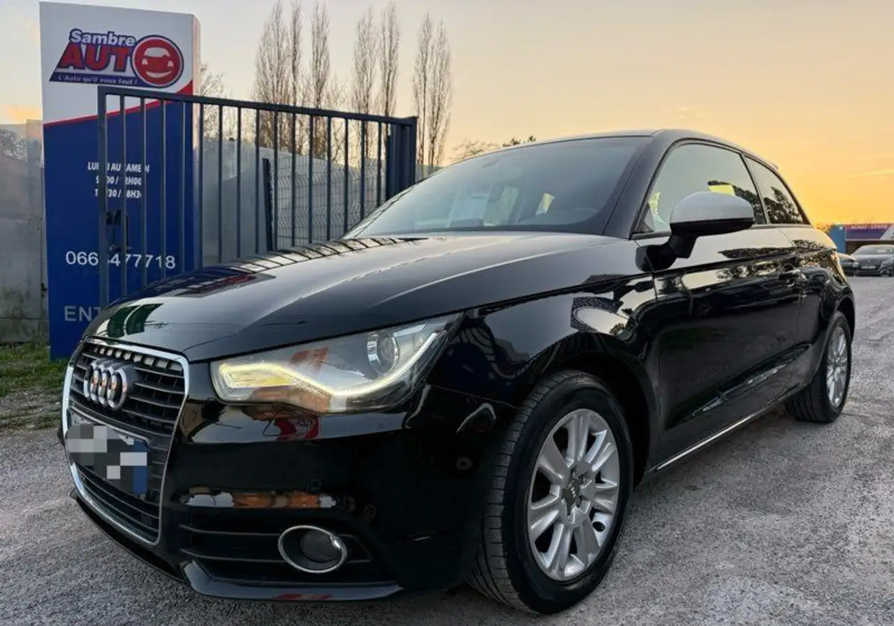 Audi A1 Magnifique s-Line en 1,6 tdi 90 cv gps B