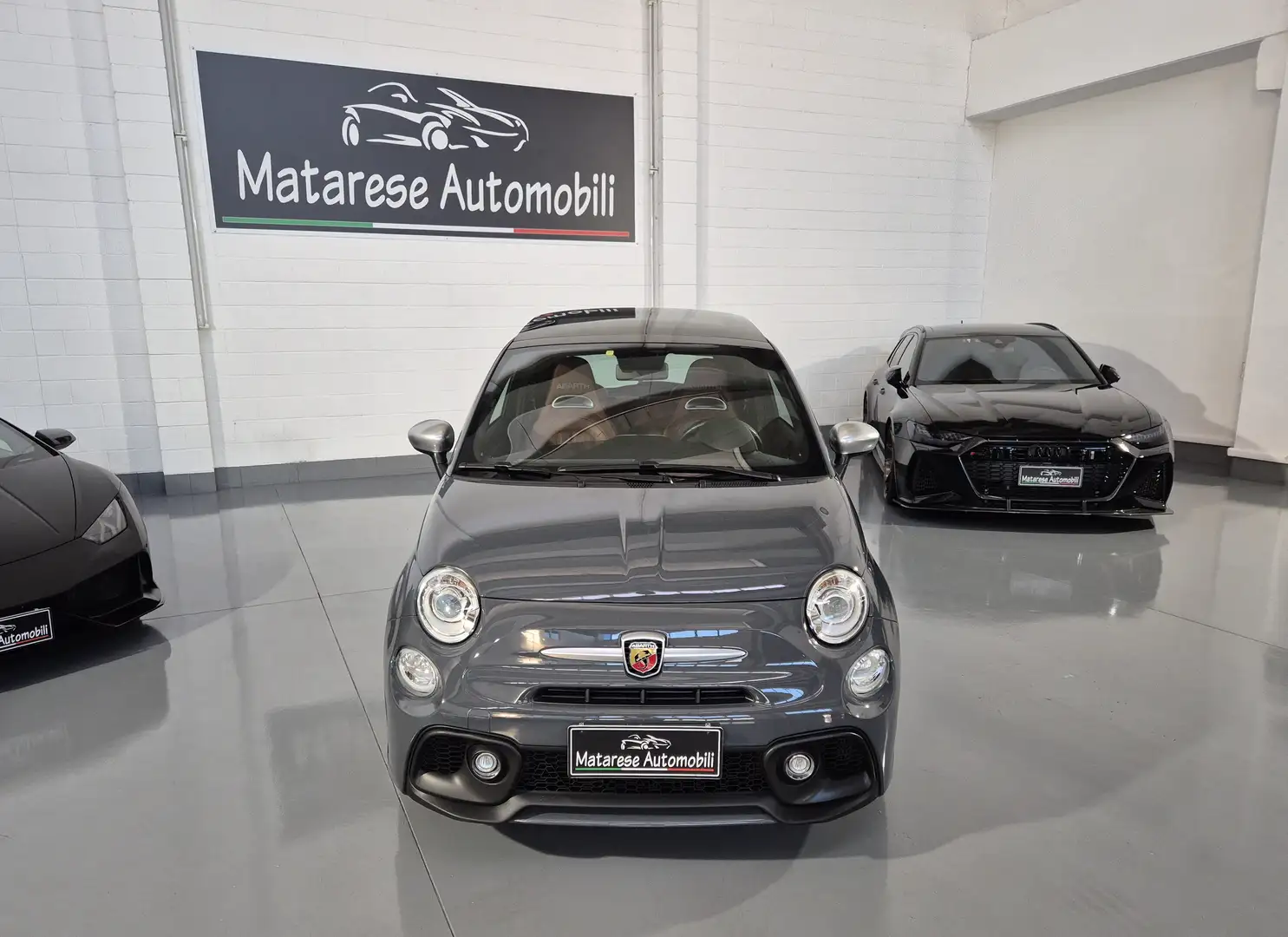 Abarth 595 Turismo 1.4cc turbo 165cv 70Th anniversario Tettoapri Auto Gris - 2