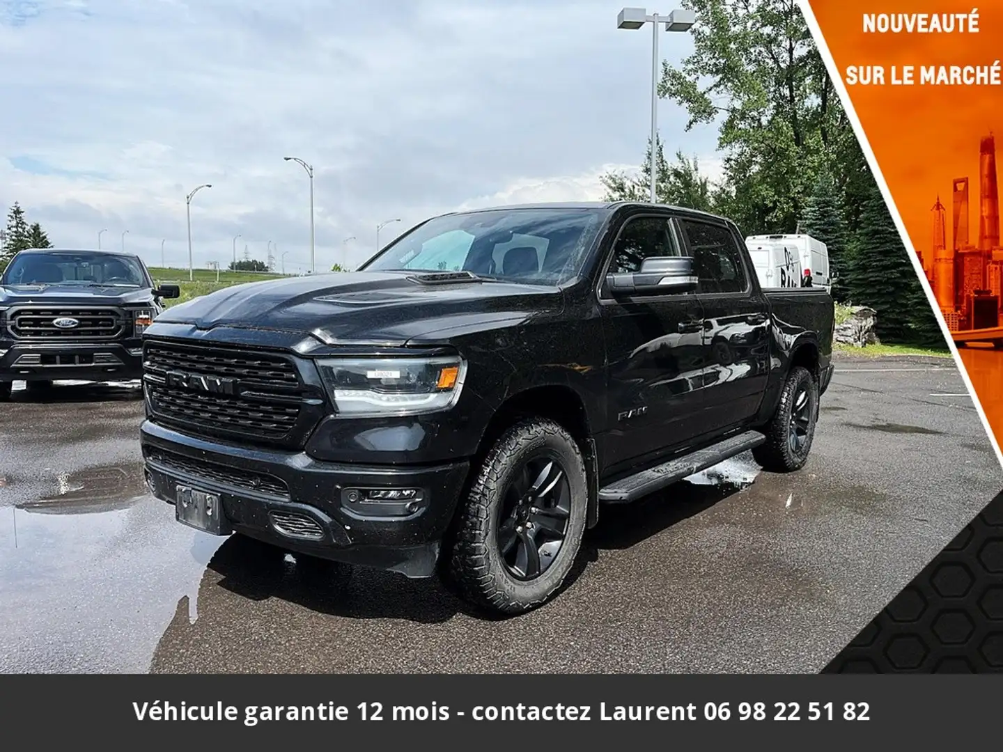 Dodge RAM Sport Night 12P 5.7L 4x4 Tout compris hors homolog Noir - 1