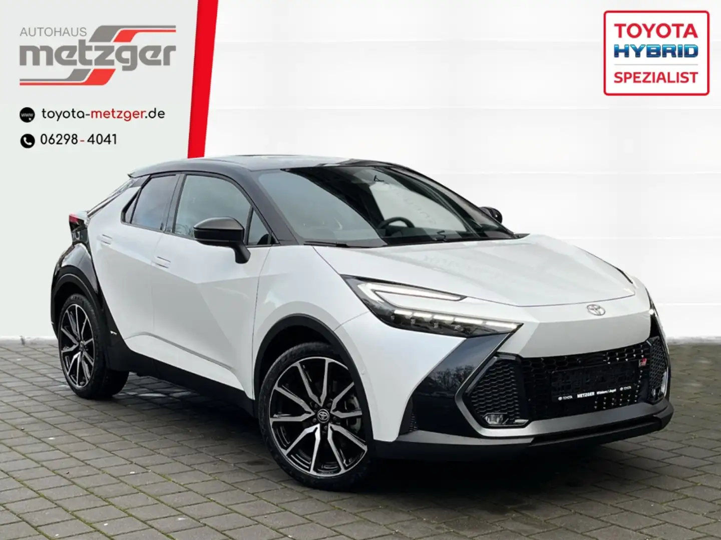 Toyota C-HR Hybrid GR SPORT Premiere 4x4 +Navi +360-Kamera +LE Wit - 1