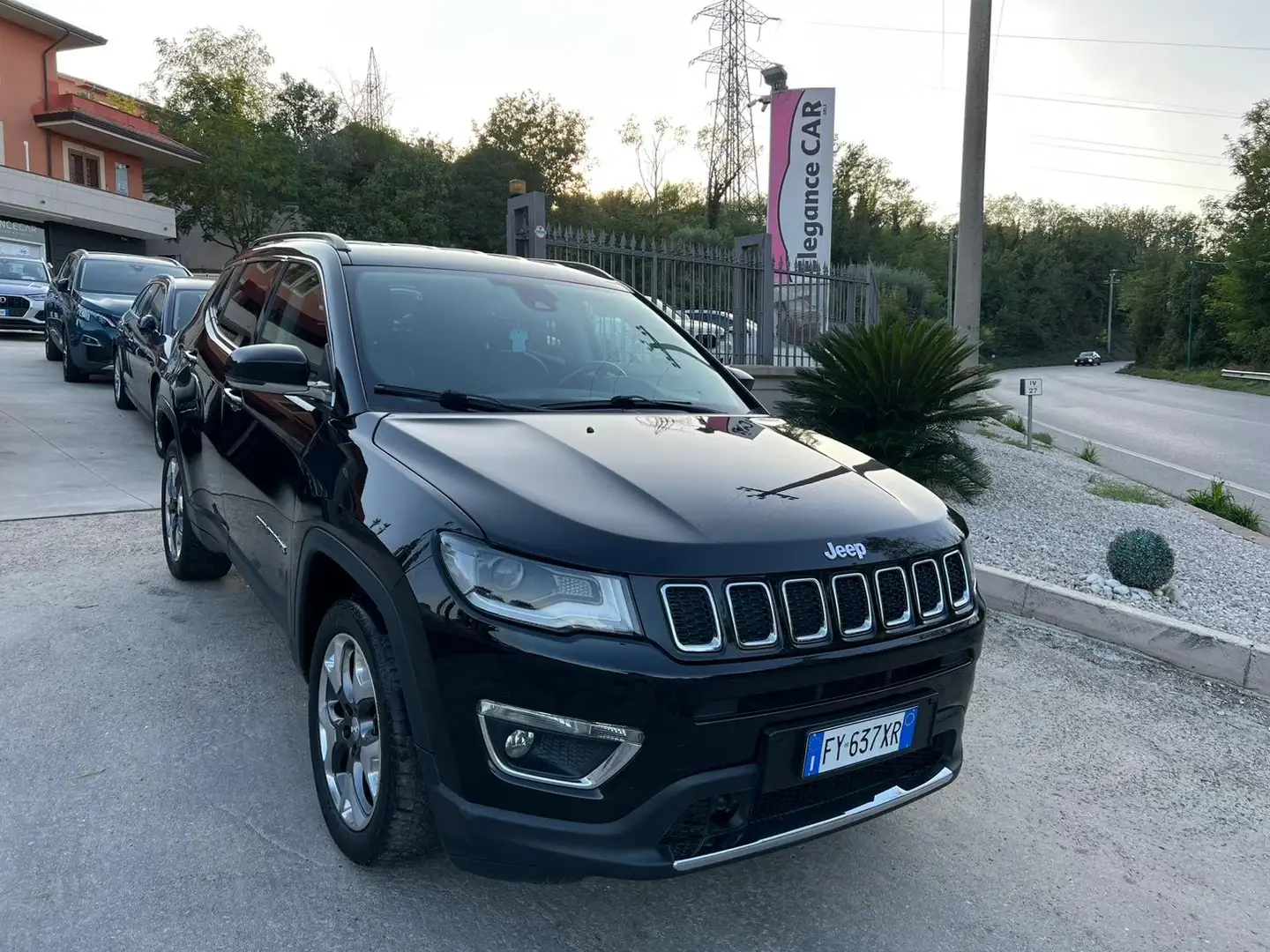 Jeep Compass Compass 2.0 mjt Limited 4wd 140cv auto my19 Noir - 1