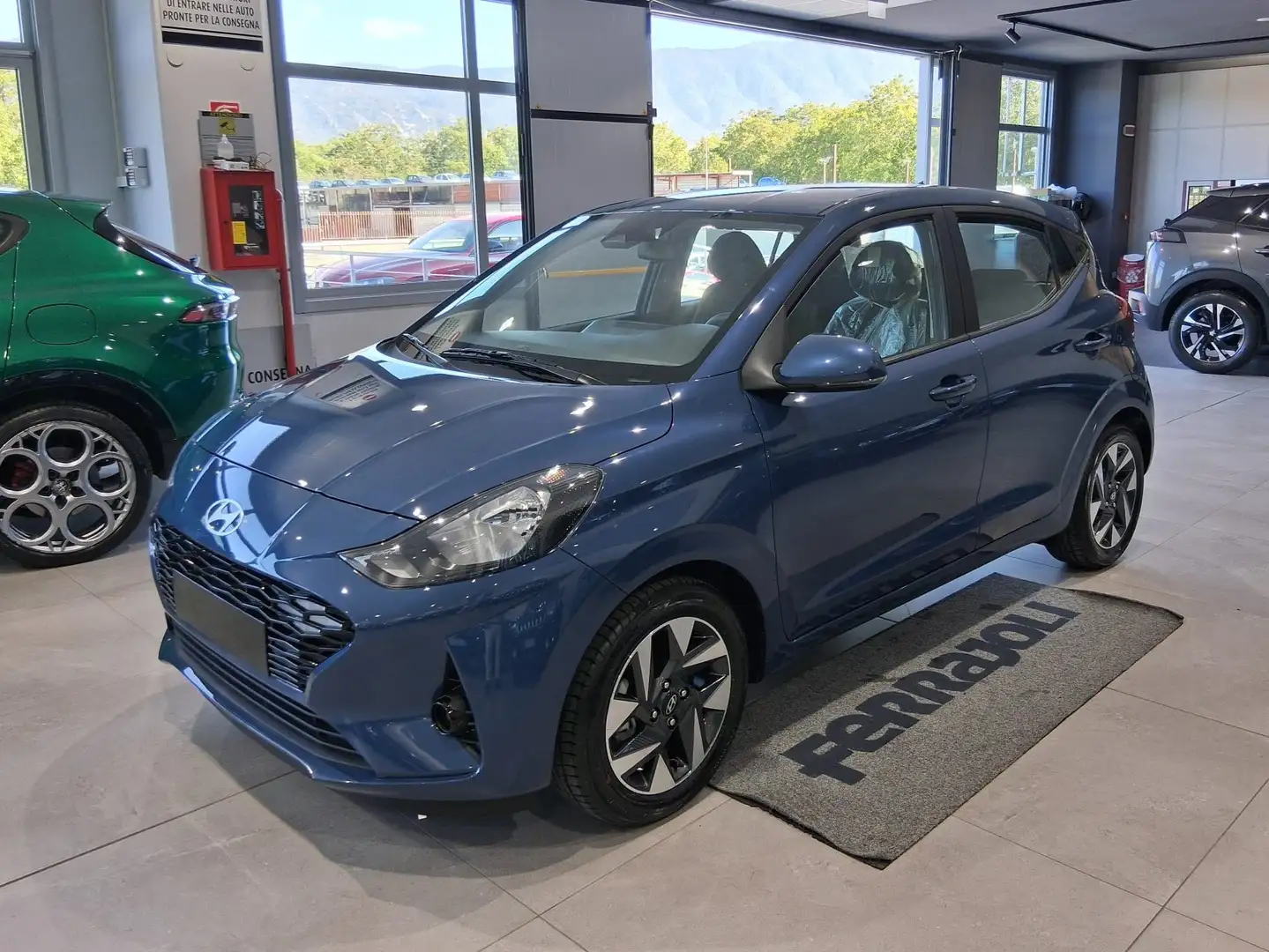 Hyundai i10 i10 1.0 Gpl Connectline 61cv KM ZERO Blu/Azzurro - 1