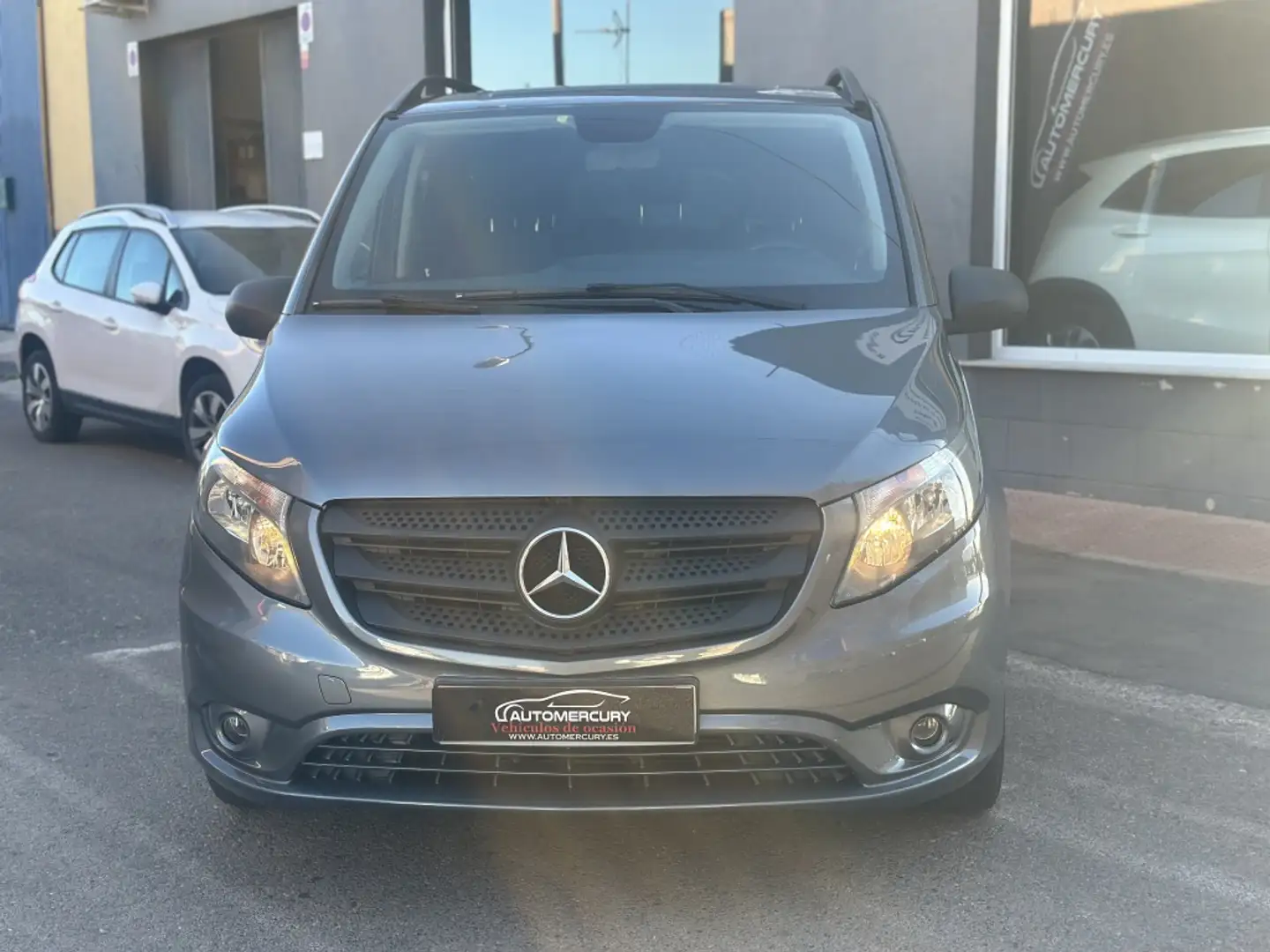 Mercedes-Benz Vito Mixto 119 CDI Larga Aut. Gris - 2