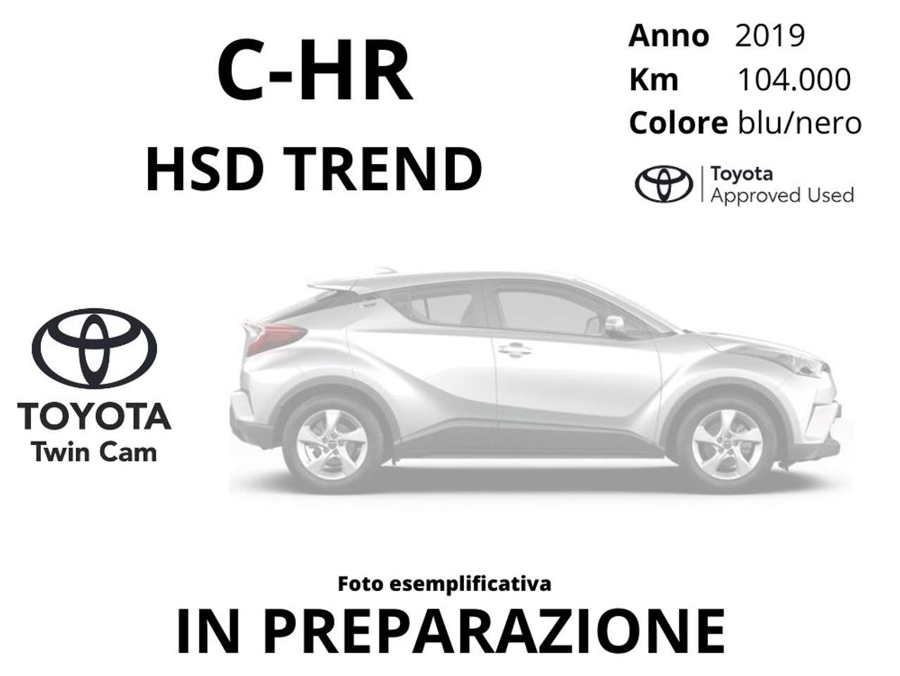 Toyota C-HR C-HR 1.8h Trend e-cvt