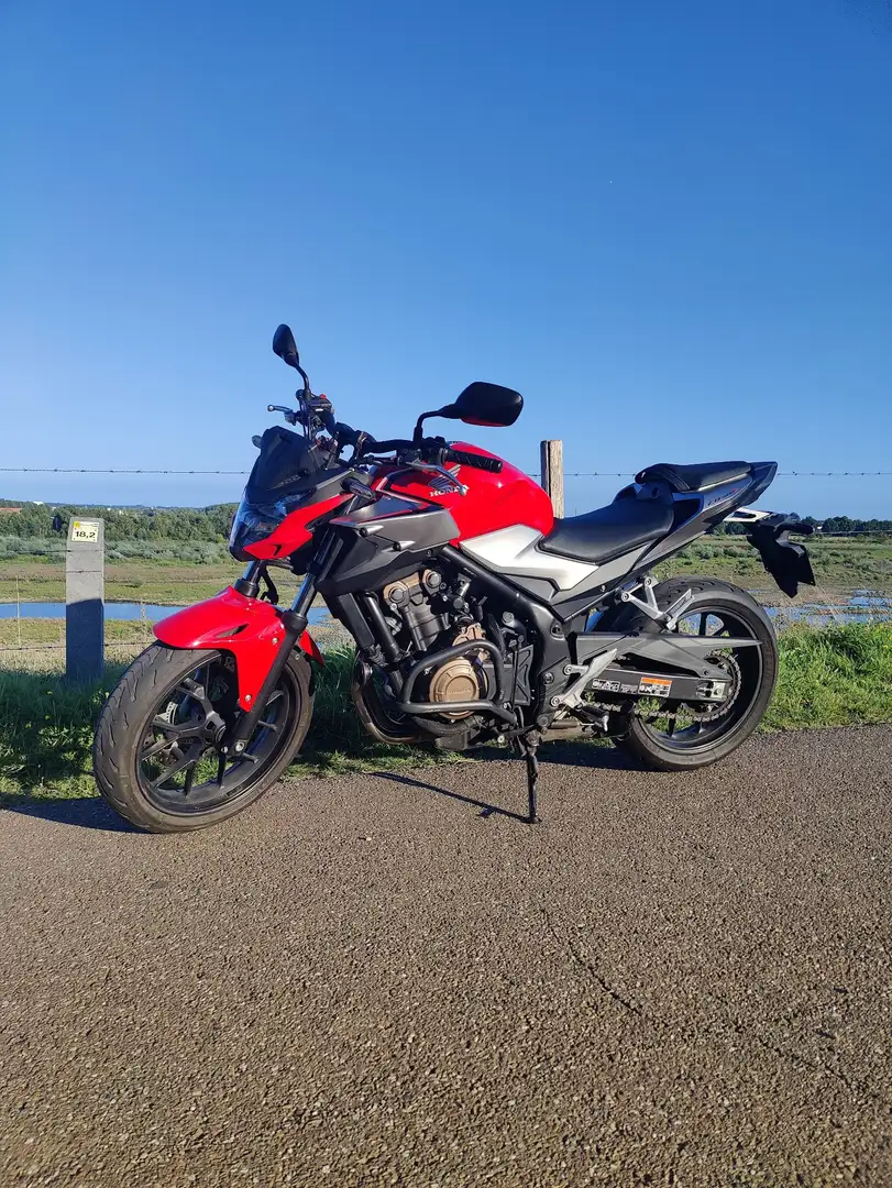 Honda CB 500 F Piros - 1