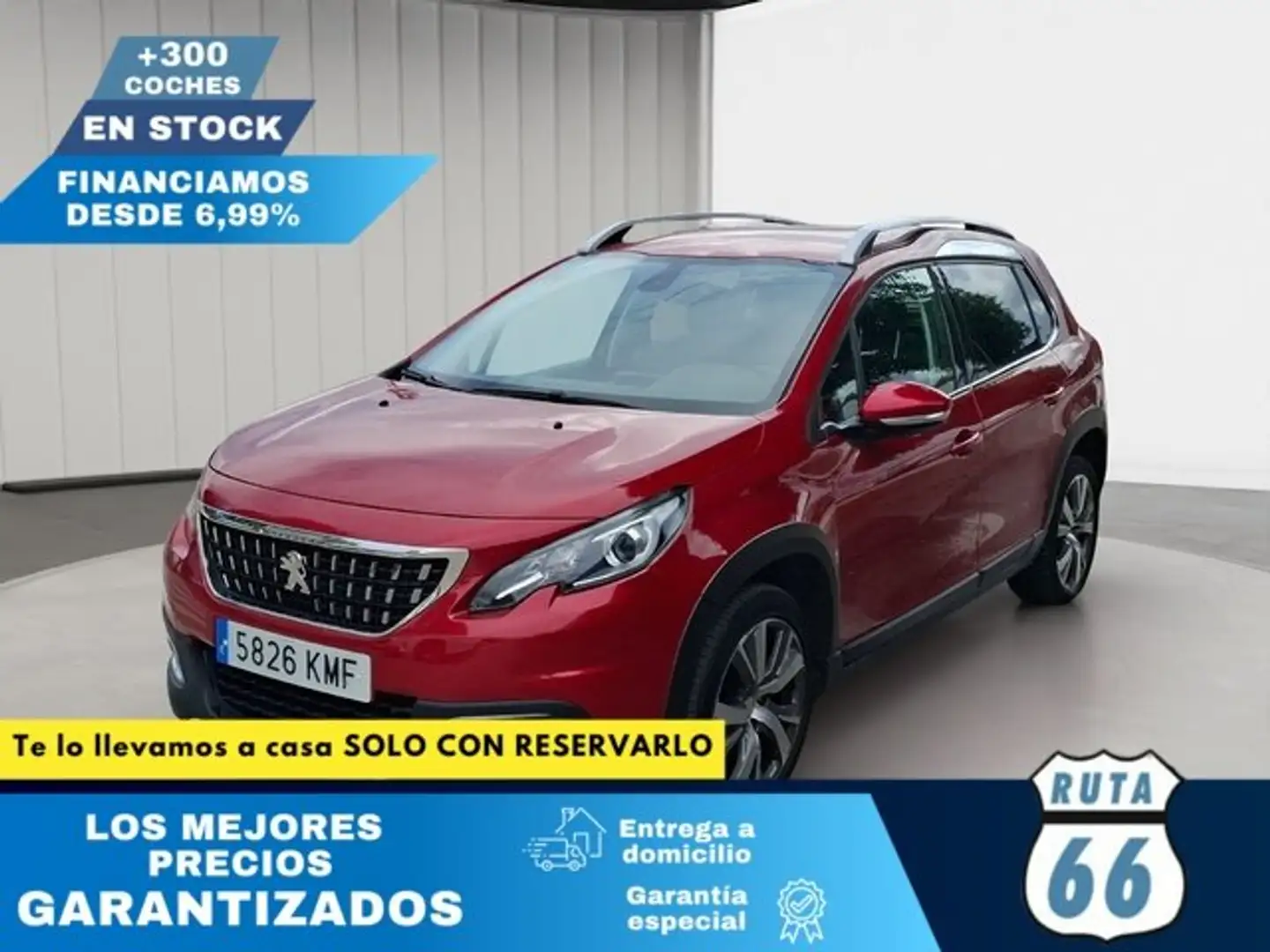 Peugeot 2008 1.2 PureTech S&S Allure EAT6 110 Rojo - 1