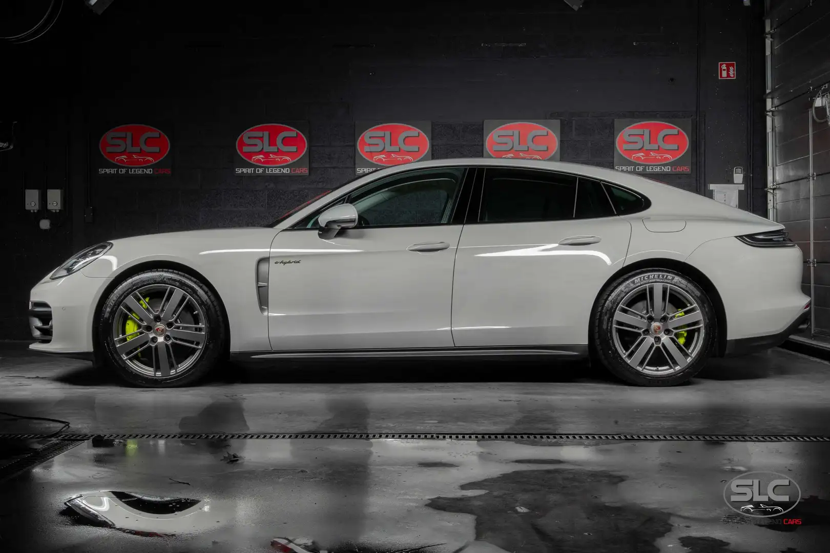 Porsche Panamera 4 E-Hybrid Platinium Edition ACC/Carbon/360... Grigio - 2